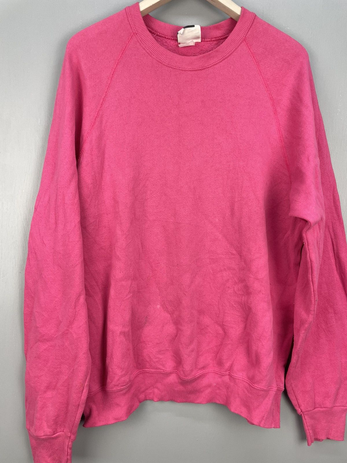 Lee Vintage 80s plain sweatshirt Size US XL / EU 56 / 4 - 3 Thumbnail