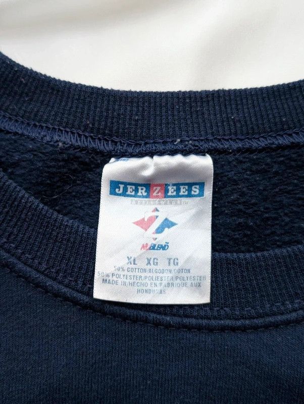 Jerzees Vintage crewneck hoodie football american USA Jerzees 90s Size US XL / EU 56 / 4 - 2 Thumbnail