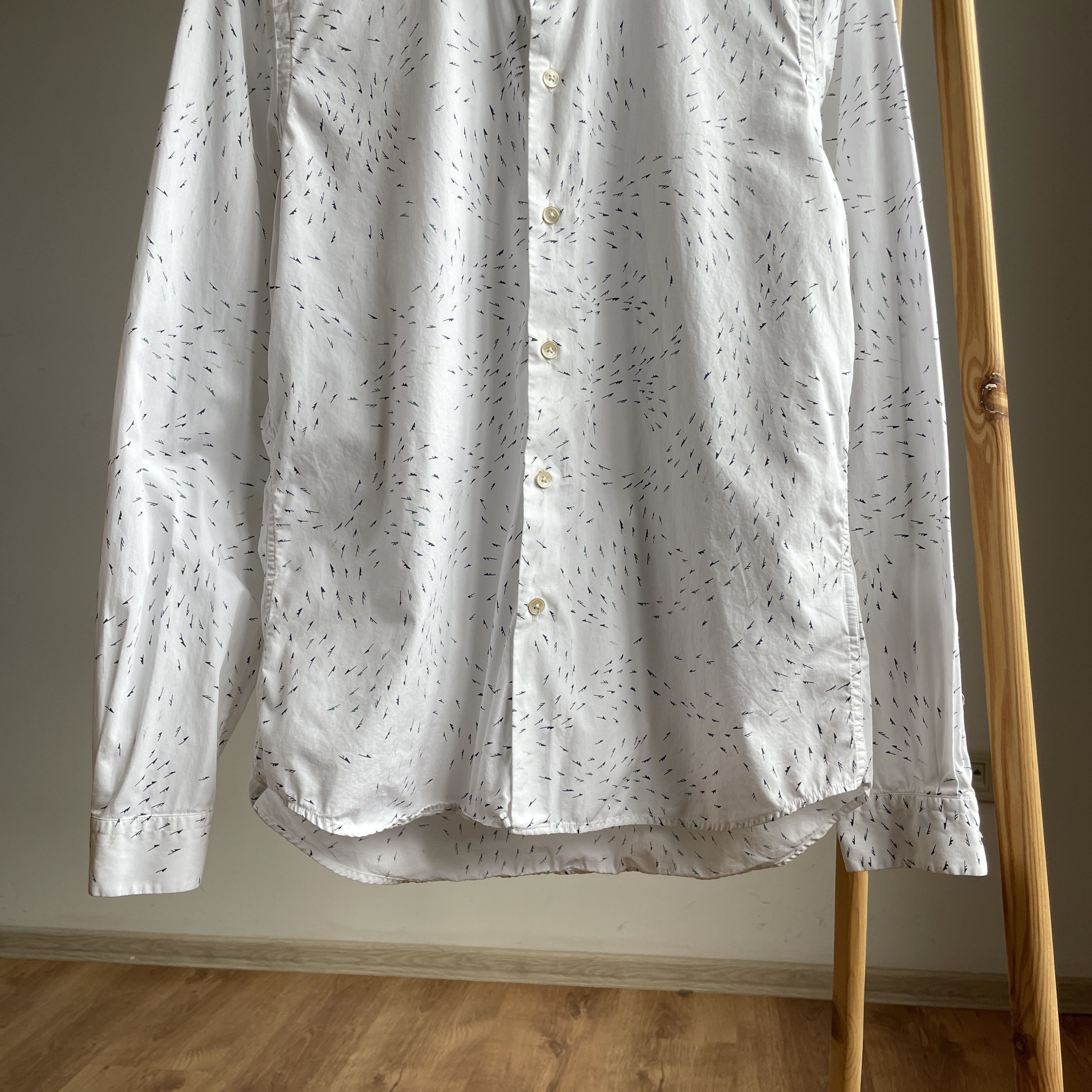 Paul Smith Paul Smith Arrow Print Shirt Size L Size US L / EU 52-54 / 3 - 4 Thumbnail
