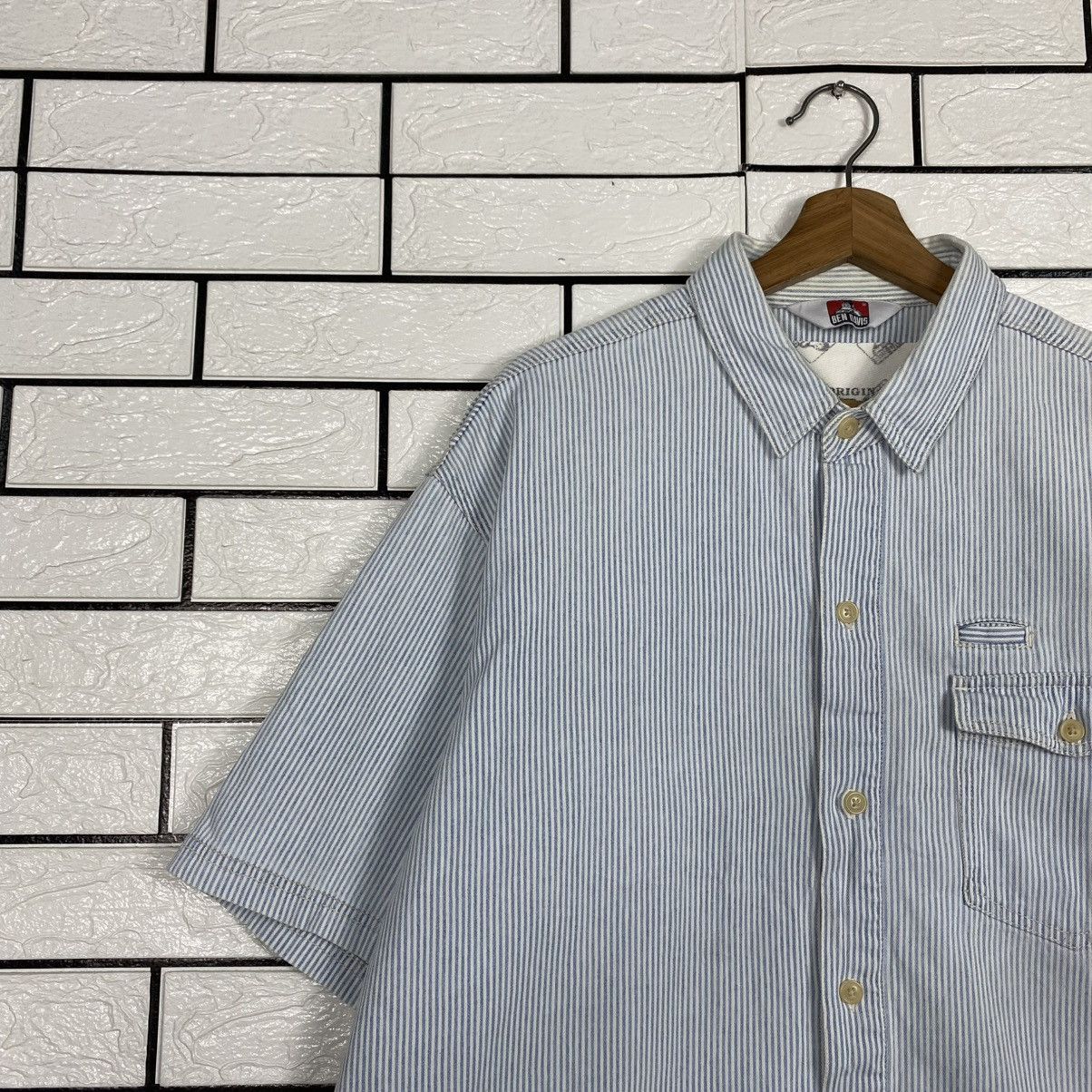 Ben Davis 🔥VINTAGE HICKORY CHORE JACKET STRIPED BEN DAVIS Size US XL / EU 56 / 4 - 8 Thumbnail