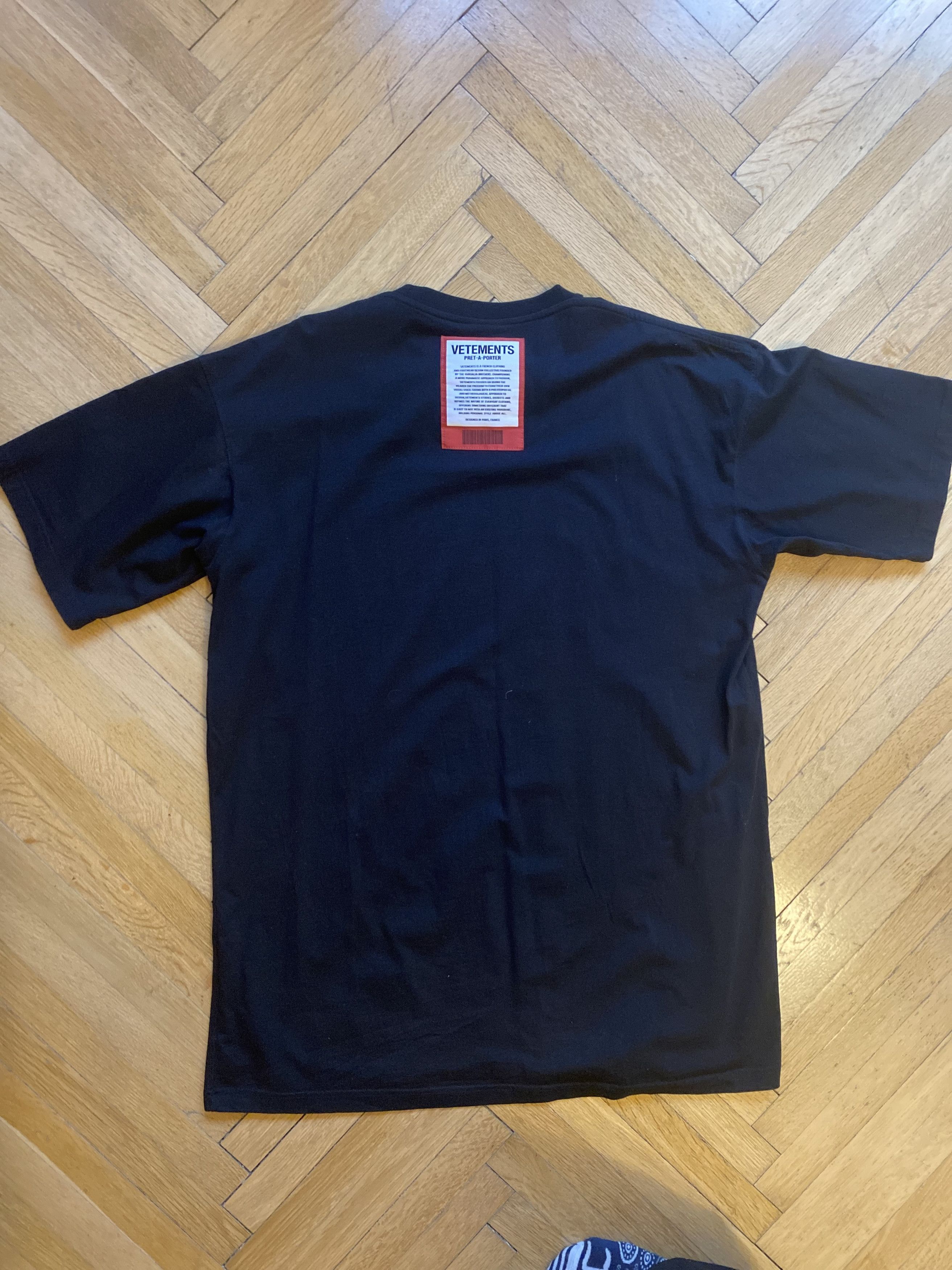 Vetements Vetements Logo Patch Oversized Unisex T-Shirt Size US M / EU 48-50 / 2 - 6 Thumbnail
