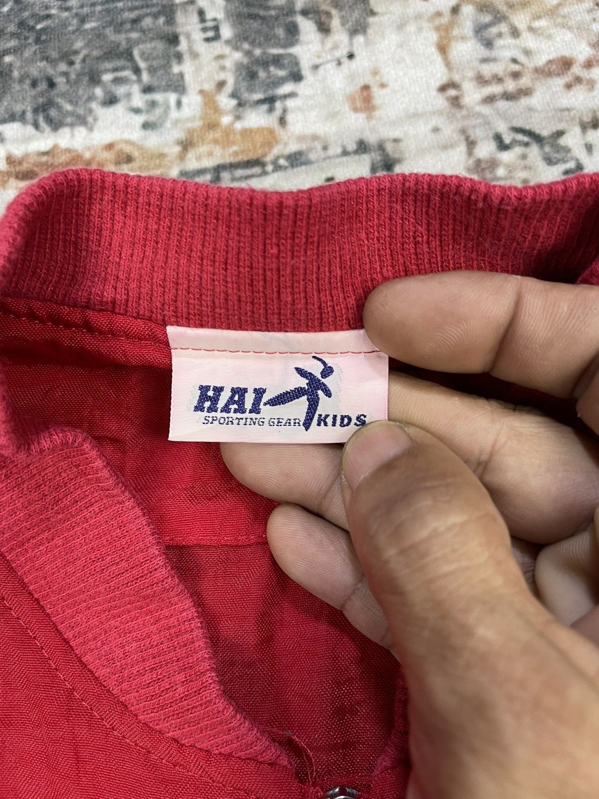Hai Sporting Gear Vtg HAI Sporting Gear Back Hit Nylon Bomber Jackets Size US XXS / EU 40 - 7 Thumbnail