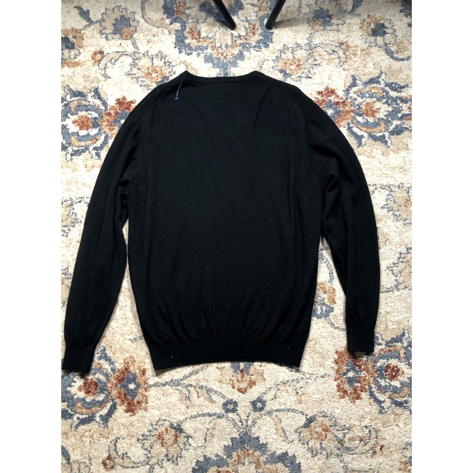 Jos. A. Bank VINTAGE Jos. A. Bank Sweater Vest Shirt Black L 100% Merino Wool Pullover Unisex Adults Mens Womens Size US L / EU 52-54 / 3 - 8 Thumbnail