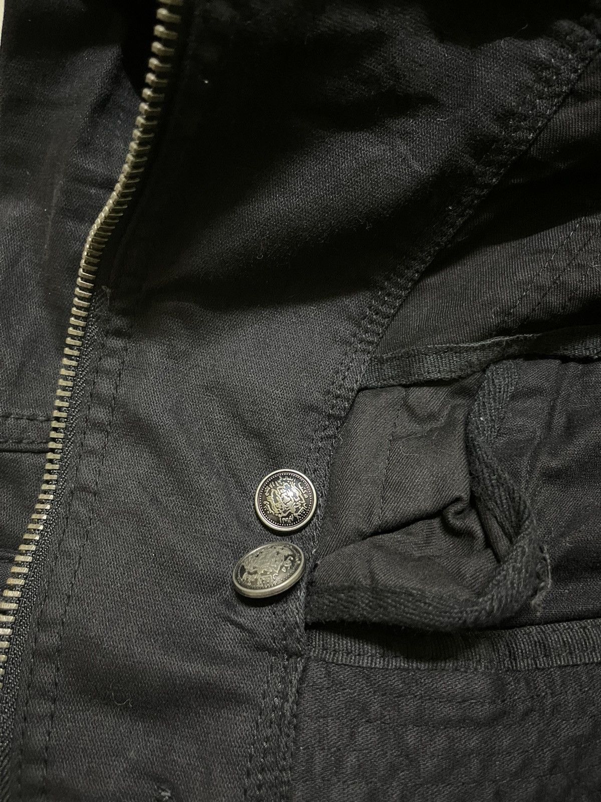 Japanese Brand GOA Band Jacket Military Style Punk Size XS / US 0-2 / IT 36-38 - 17 Thumbnail