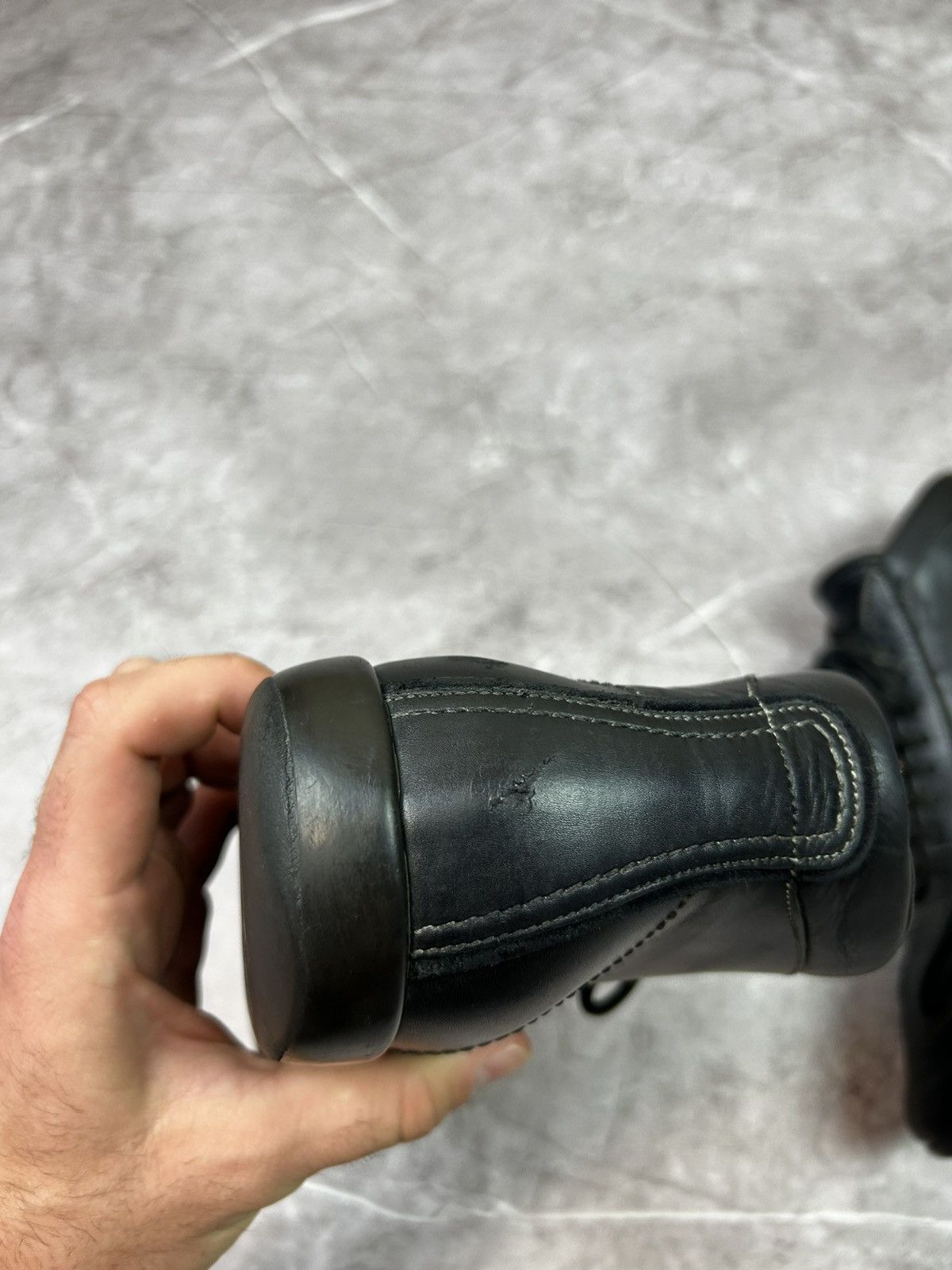 Santoni SANTONI CLUB Mens Black Soft Leather Ankle Boots Fashion Size US 7 / EU 40 - 7 Thumbnail
