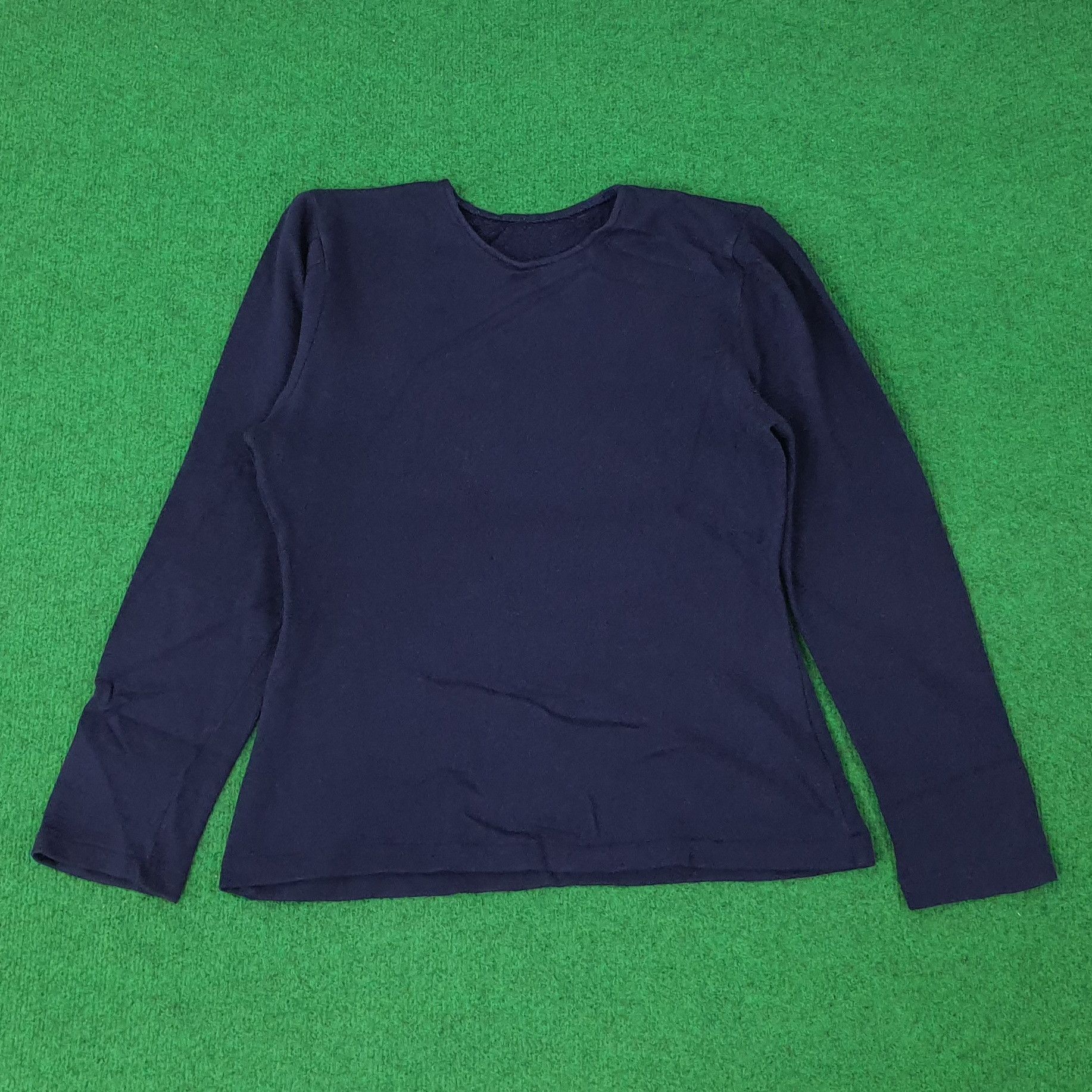 Norma Kamali Vintage Norma Kamali Designer Long Sleeve Tshirt C249N43 Size S / US 4 / IT 40 - 1 Thumbnail