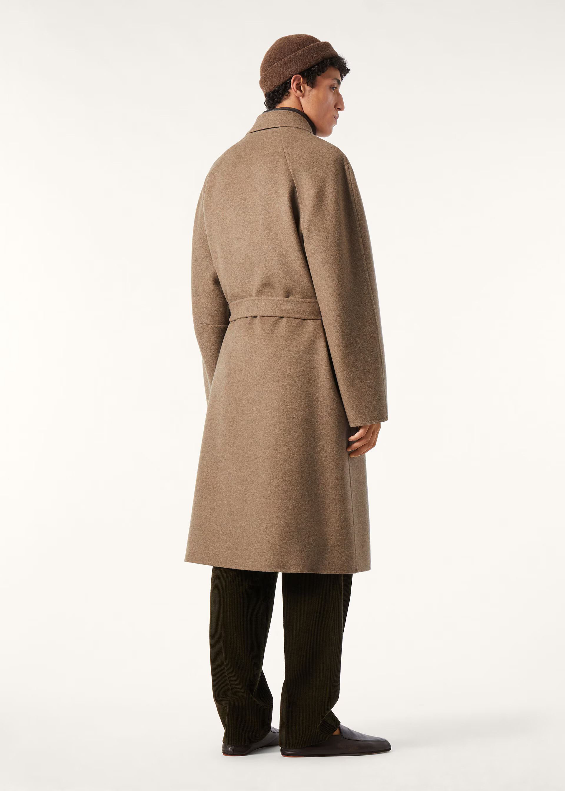 Loro Piana os11x0226 FAQ5706 Owen Coat in Licorice Root Melange Size US S / EU 44-46 / 1 - 5 Thumbnail