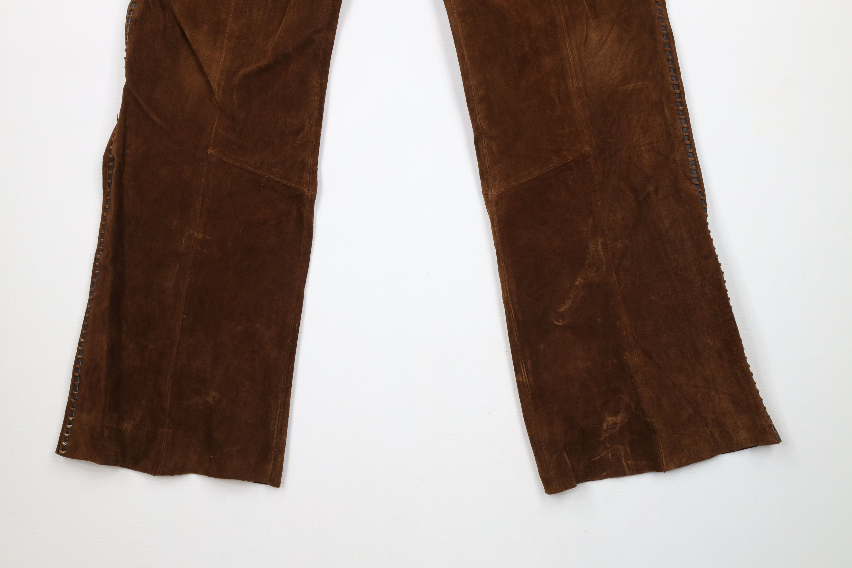 Vintage × Wilsons Leather Vintage Wilsons Leather x Venus Williams Suede Leather Pants Size 34" / US 12 / IT 48 - 4 Thumbnail