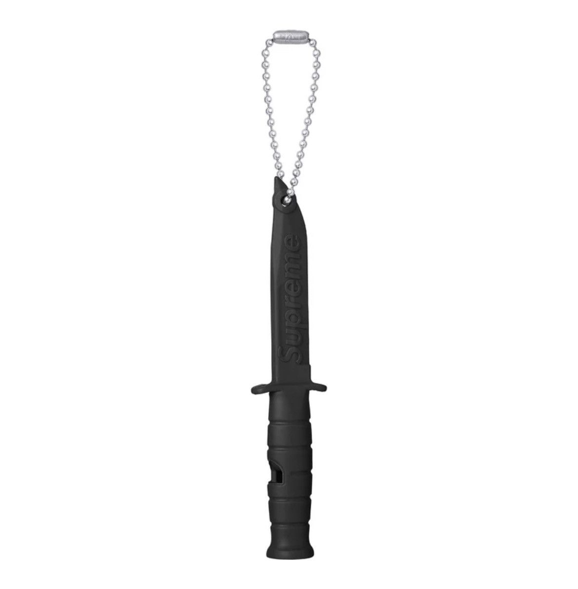 Supreme Supreme Ka Bar Emergency Whistle Keychain Black Size ONE SIZE - 4 Thumbnail