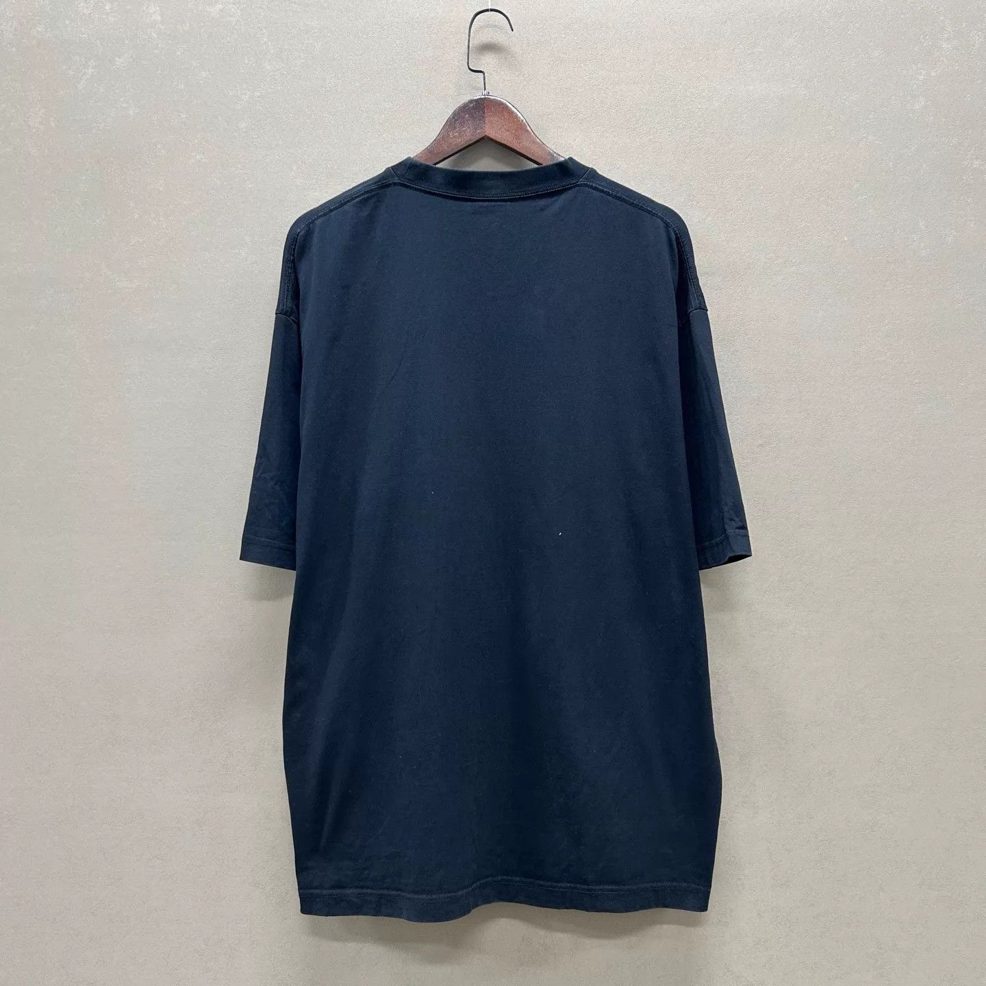 Balenciaga Balenciaga 99 New Black Printed Logo Short Sleeve T-L Size L / US 10 / IT 46 - 2 Thumbnail