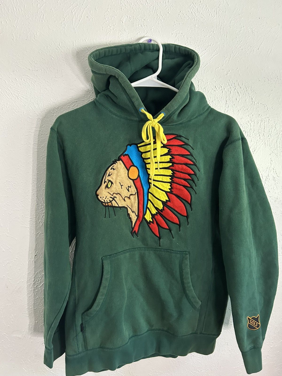 Vintage GOLF WANG TYLER THE CREATOR HOODIE Size US S / EU 44-46 / 1 - 1 Thumbnail