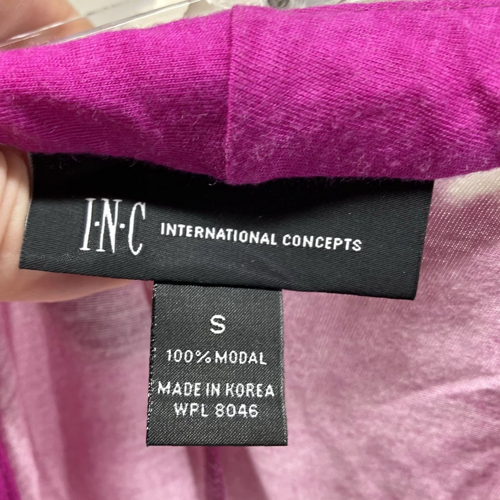 Vintage VINTAGE INC International Concepts Women’s Dress Sleeveless Long Pink Tie-Dye Y2K Bohemian Beach Party Formal 90s Size S / US 4 / IT 40 - 3 Thumbnail