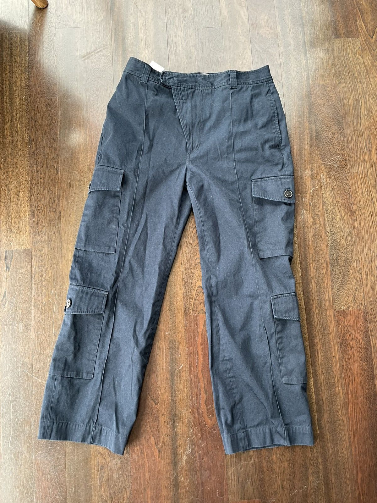 image of Kenzo Blue Kenzie Cargo Pant, Men's (Size 31)