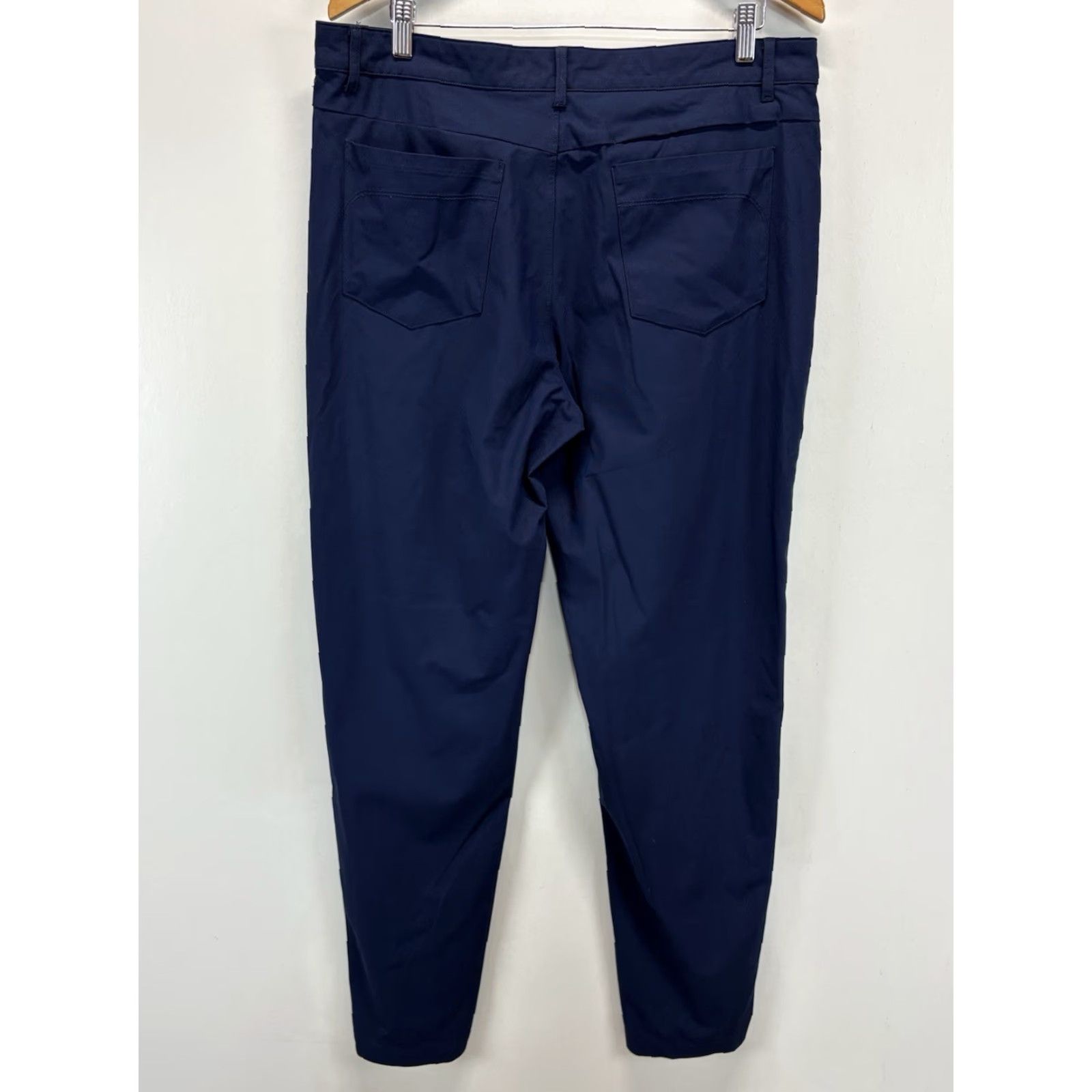 Fabletics FABLETICS Men’s 36x34 (36x33) The Don Trouser 5 Pocket Pant Navy Stretch Size US 36 / EU 52 - 3 Thumbnail