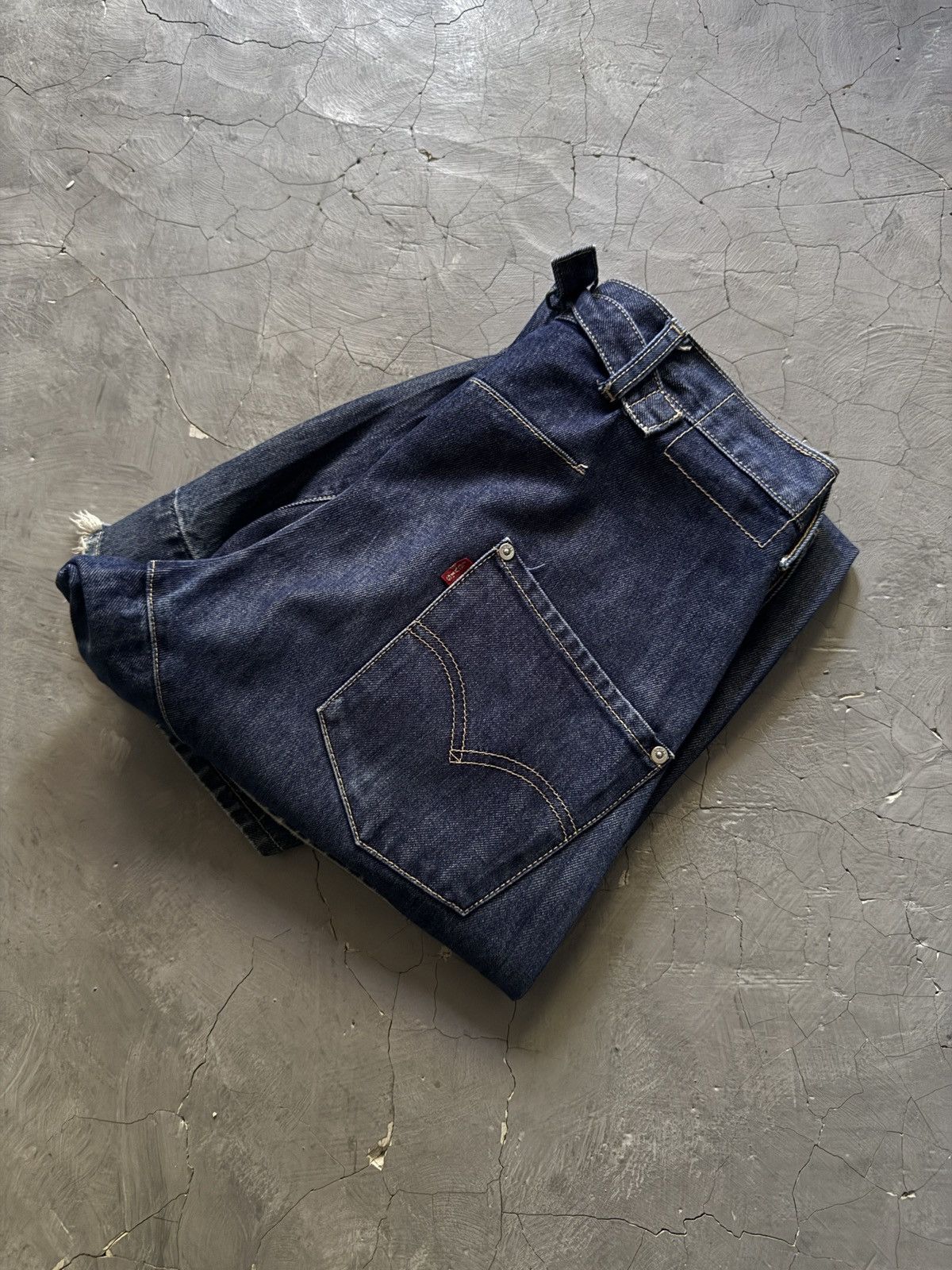 Engineered Garments × Levi's Levi’s VTG Engineered Jeans Buckle Back Twisted Seam Nhogirl Size US 30 / EU 46 - 7 Thumbnail