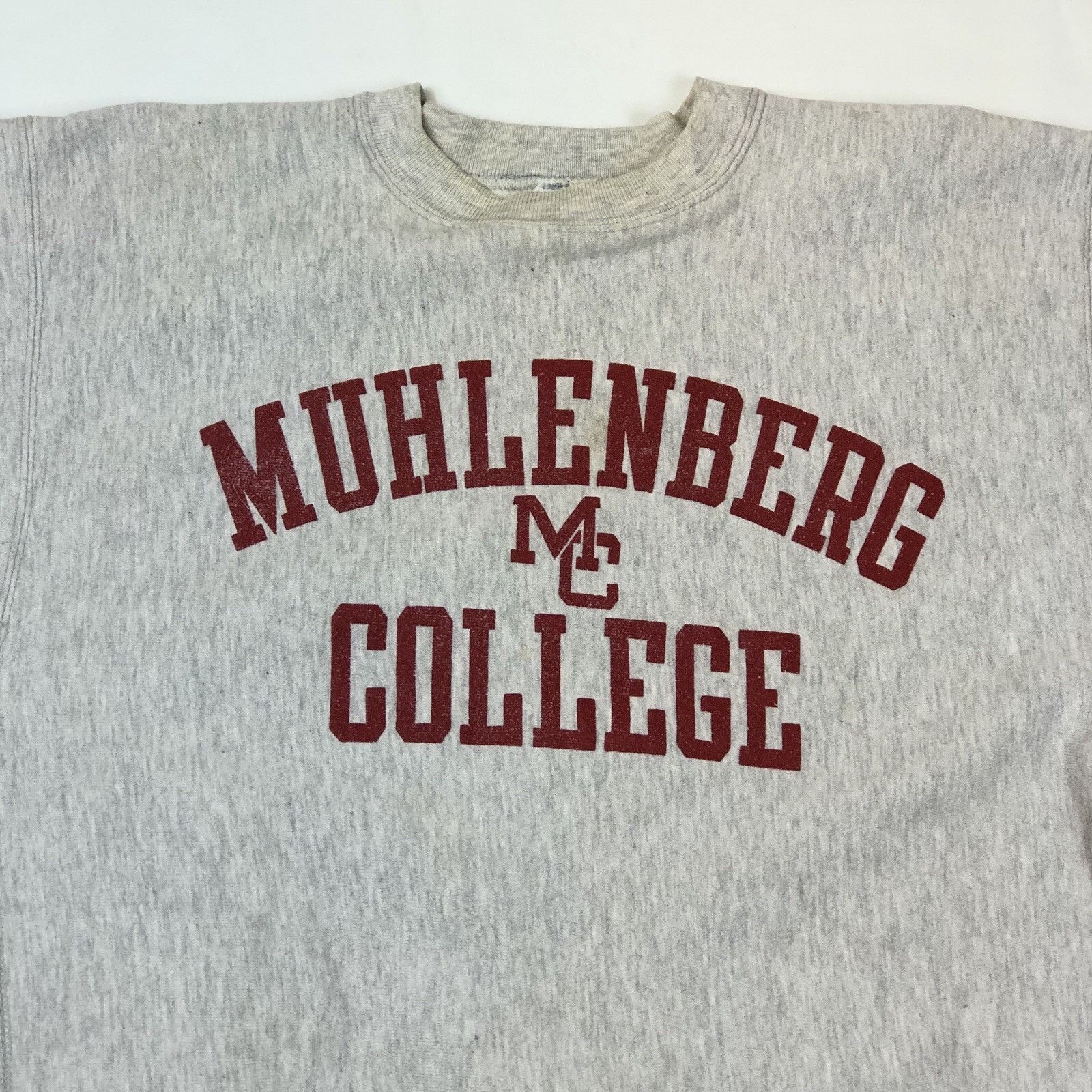 Champion Vintage Champion Muhlenberg College Reverse Weave Crewneck Size US XXL / EU 58 / 5 - 3 Thumbnail