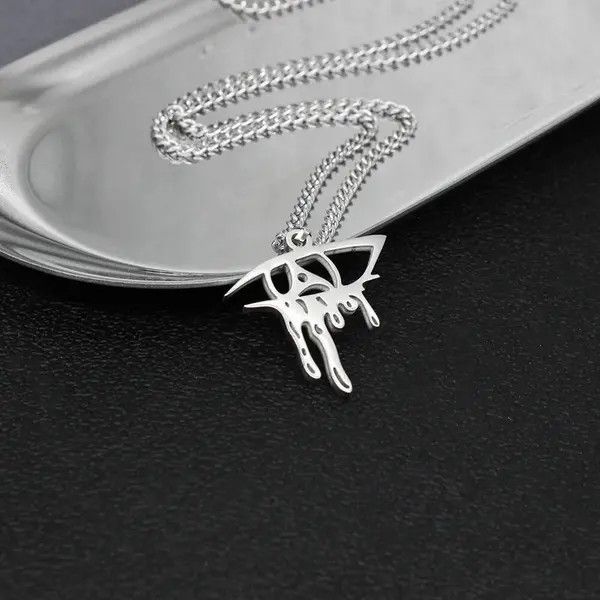 VIBE Ninja Blood Eye Pendant SS Necklaces Size ONE SIZE - 1 Thumbnail