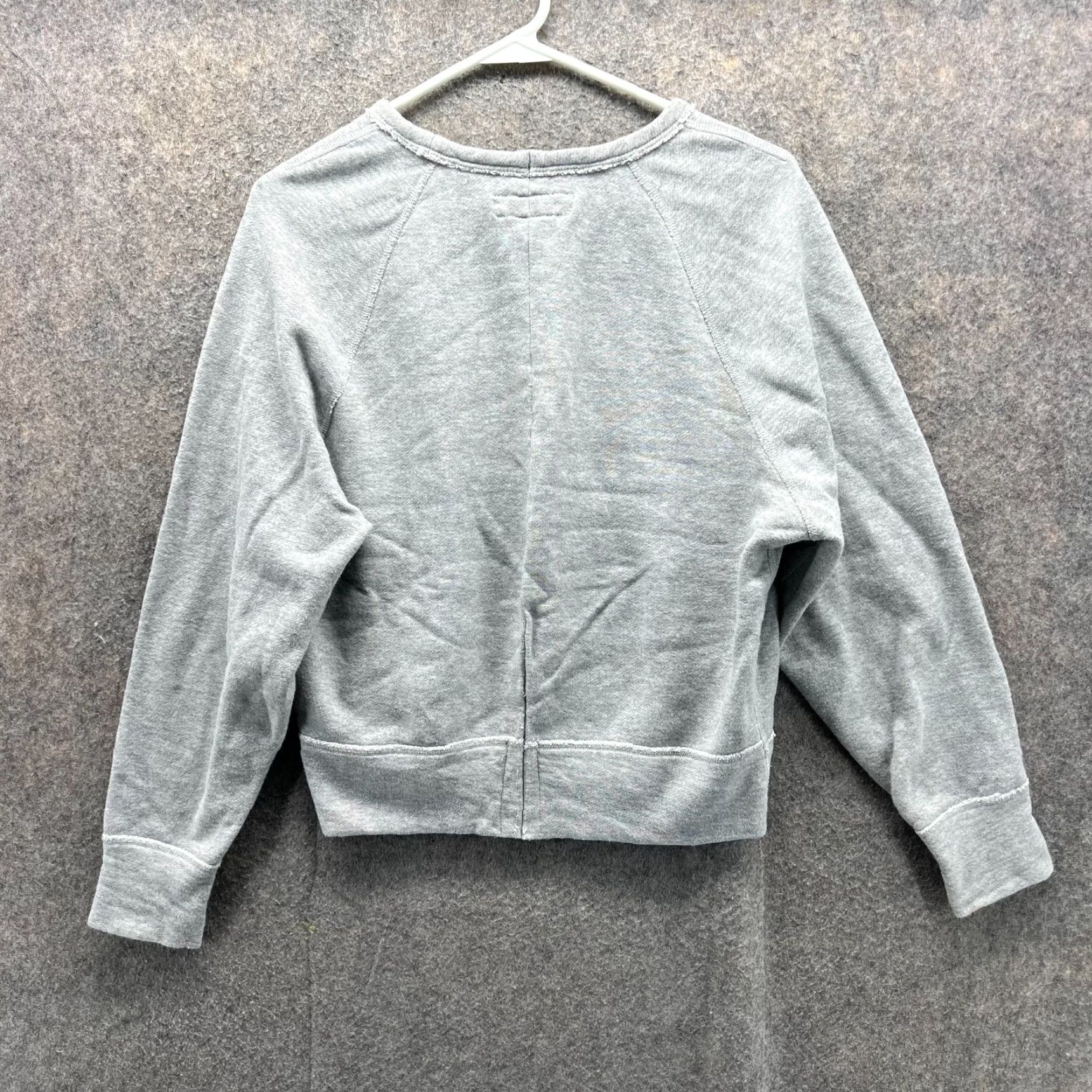 Rag & Bone Rag & Bone Sweater Women Small Gray Pullover Crewneck Cotton Fleece Logo, All Seasons, Regular Fit, Machine Washable, Casual, Formal, Workwear, - 9 Size S / US 4 / IT 40 - 2 Thumbnail