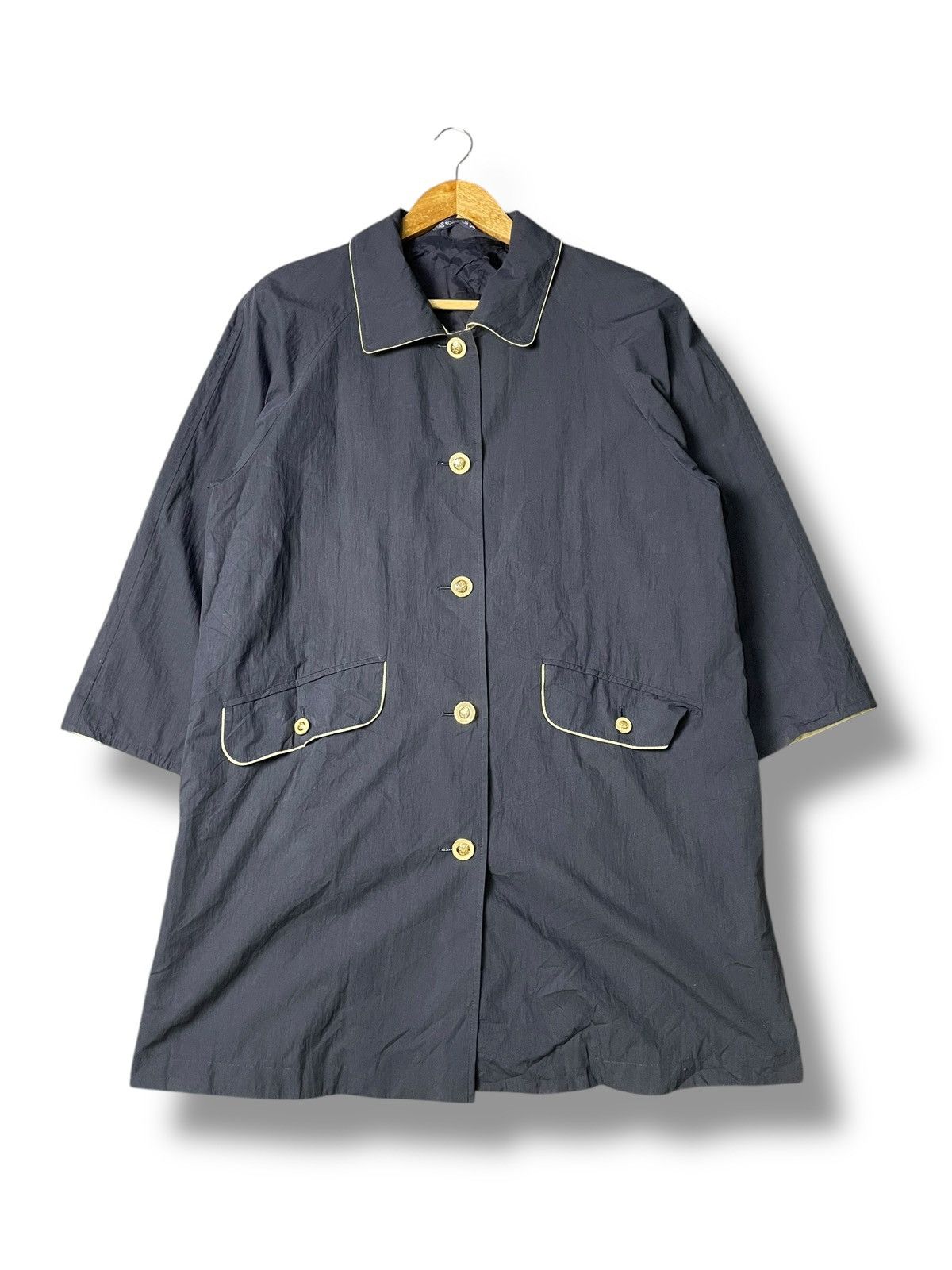 DAKS × Japanese Brand × Vintage Vintage DAKS Oversized Top Coat (75) Size US S / EU 44-46 / 1 - 1 Thumbnail