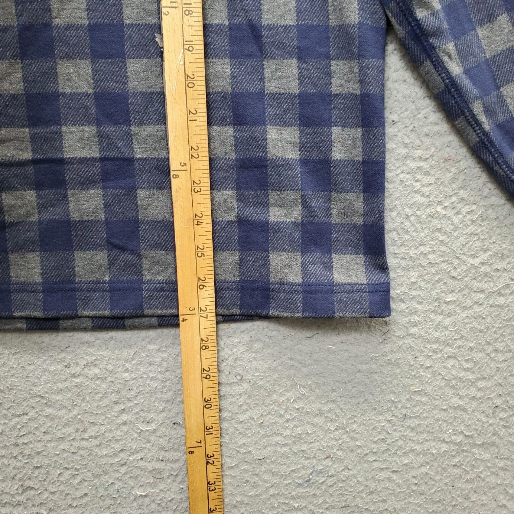 J.Crew J.CREW Activewear Shirt Mens M Multicolor Plaid Long Sleeve Mock Neck 1/4 Zip Size US M / EU 48-50 / 2 - 3 Thumbnail