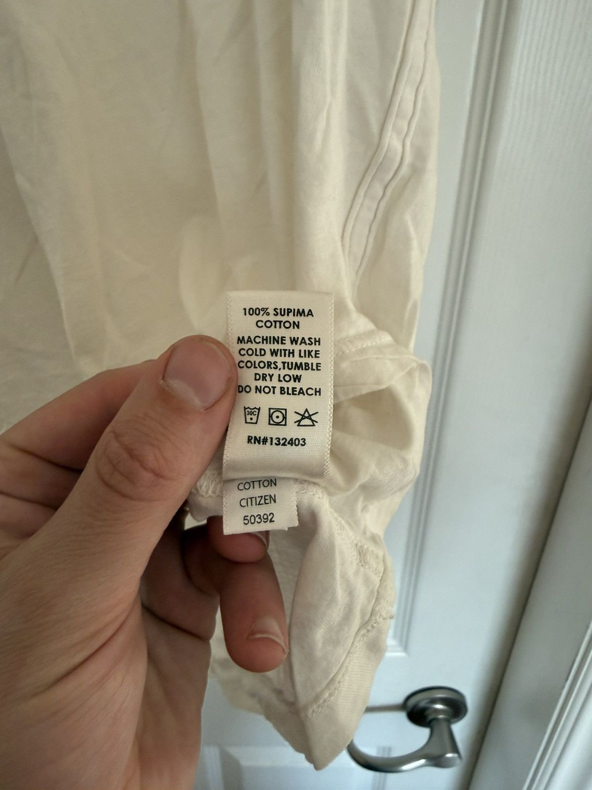COTTONCITIZEN White Pocket T Size US M / EU 48-50 / 2 - 4 Thumbnail