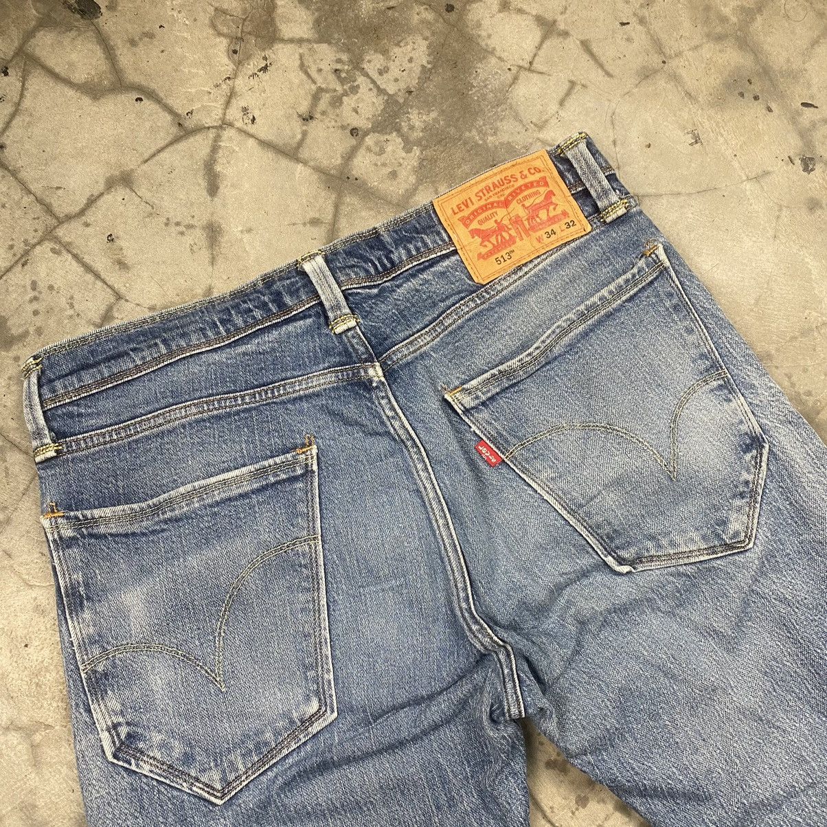 Levi's × Levi's Made & Crafted × Levi's Vintage Clothing y2k Levis 513 Acid Washed Jeans Size US 34 / EU 50 - 6 Thumbnail