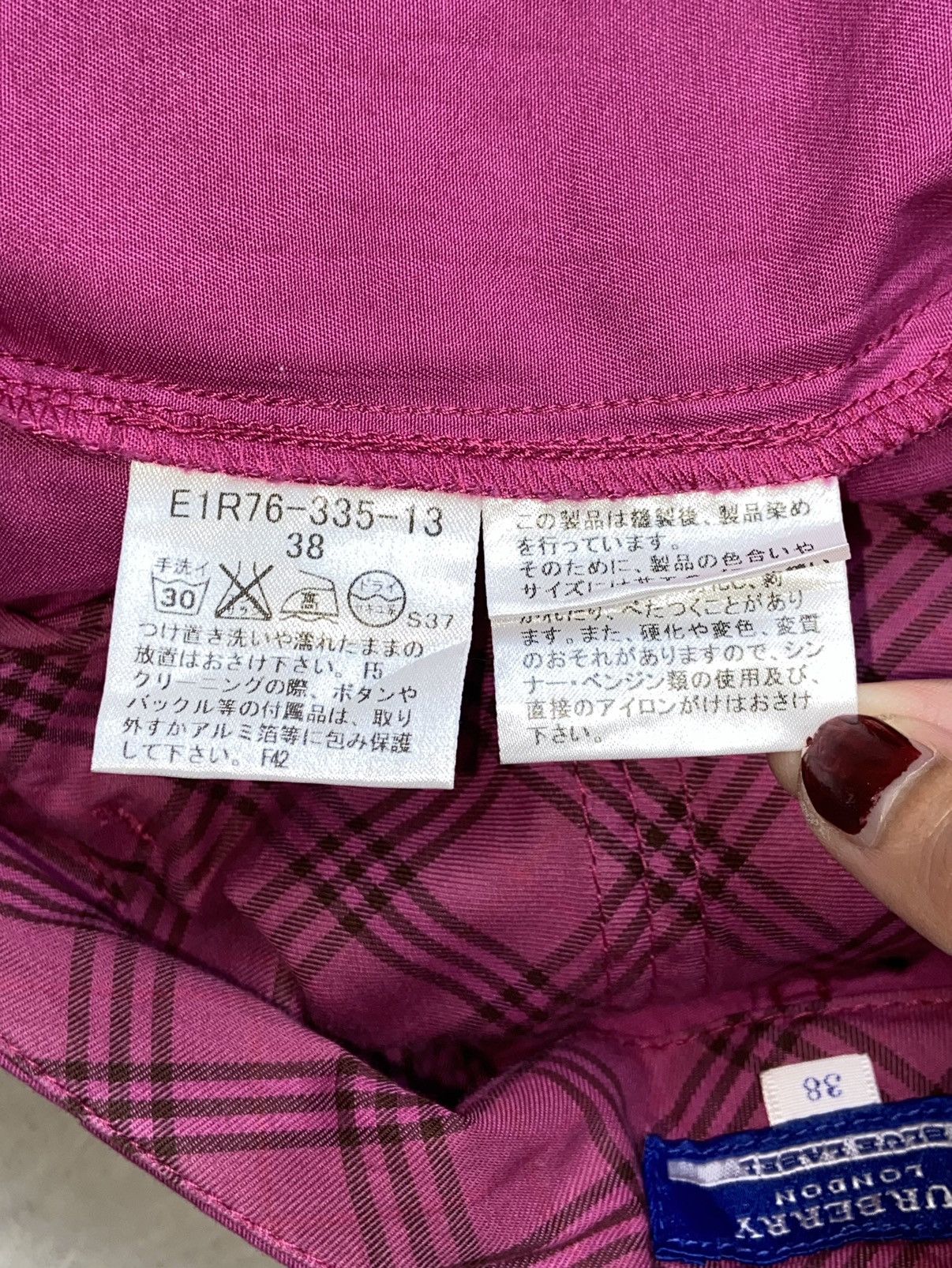 Burberry BURBERRY Pink Long Pants Size US 30 / EU 46 - 16 Thumbnail