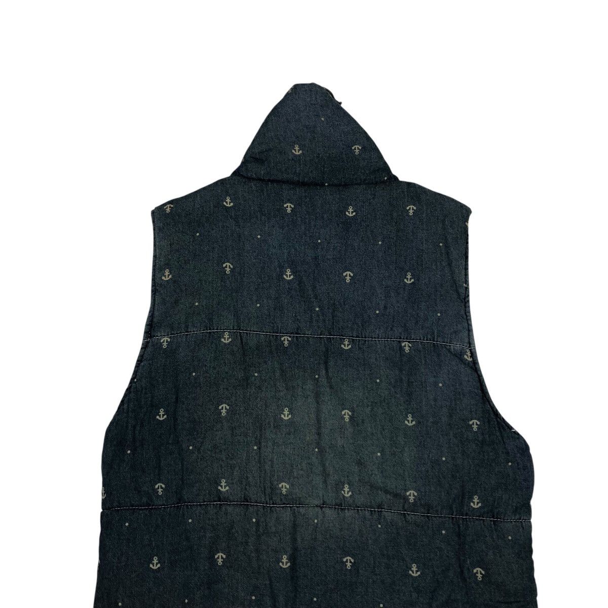 Hysteric Glamour 📌Vintage Biker Denim Vest Power To The People Punk Design Size US M / EU 48-50 / 2 - 10 Thumbnail