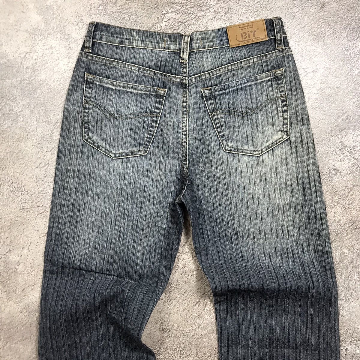 Vintage Vintage Y2K Japanese Baggy Distressed Flare Jeans W28 Swag Size 28" / US 6 / IT 42 - 5 Thumbnail