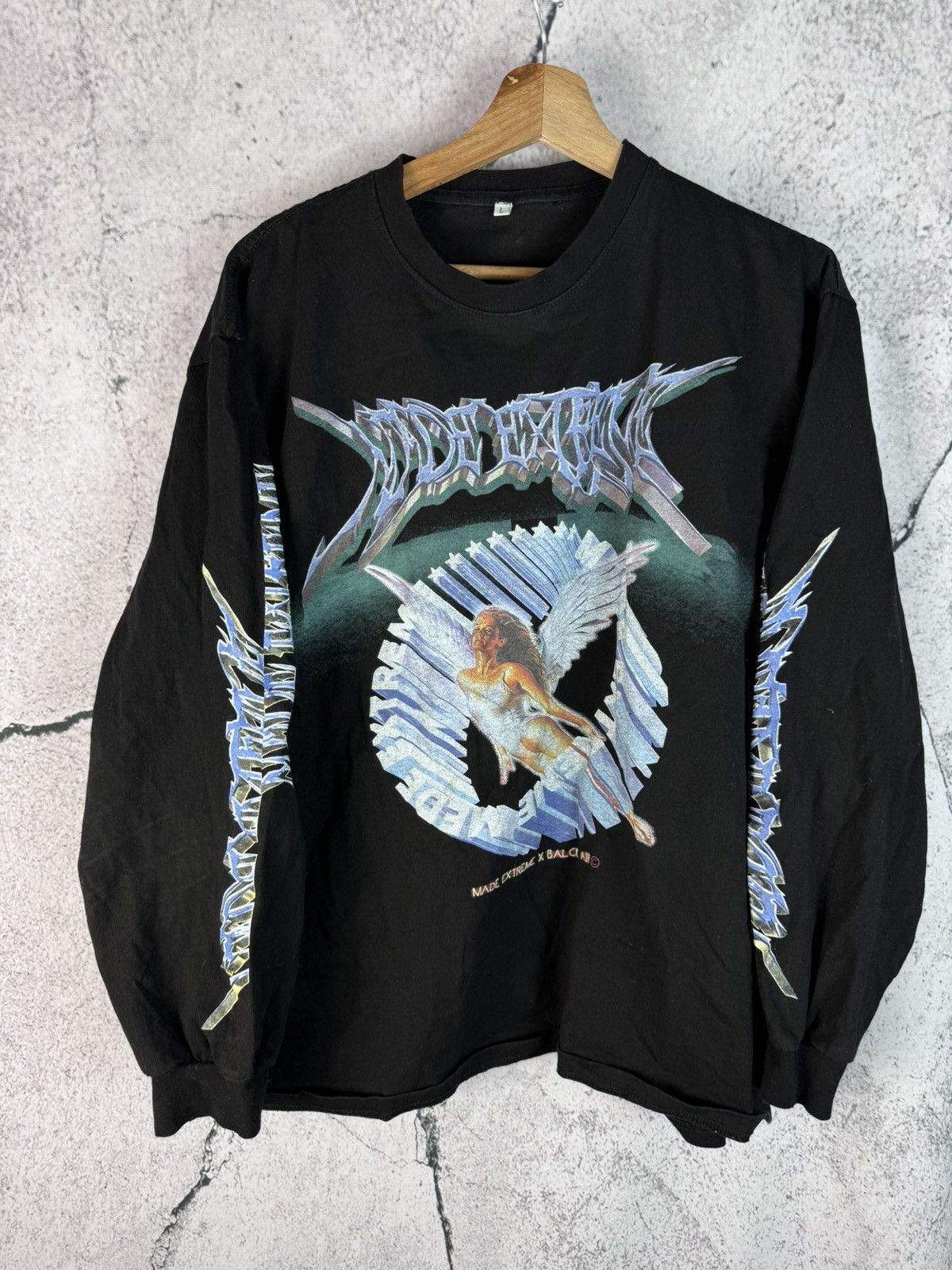 Japanese Brand Vintage Long Sleeve y2k MadeExtreme Awesome Print Size US L / EU 52-54 / 3 - 1 Thumbnail