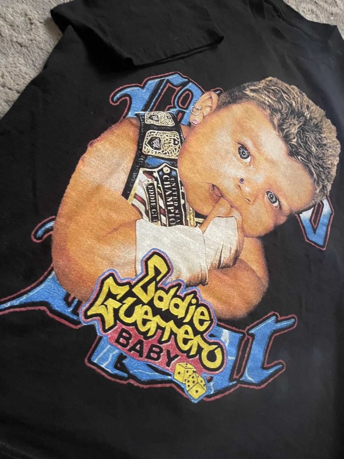 WWE WWE Eddie Guerrero “baby” shirt L Size US L / EU 52-54 / 3 - 2 Thumbnail