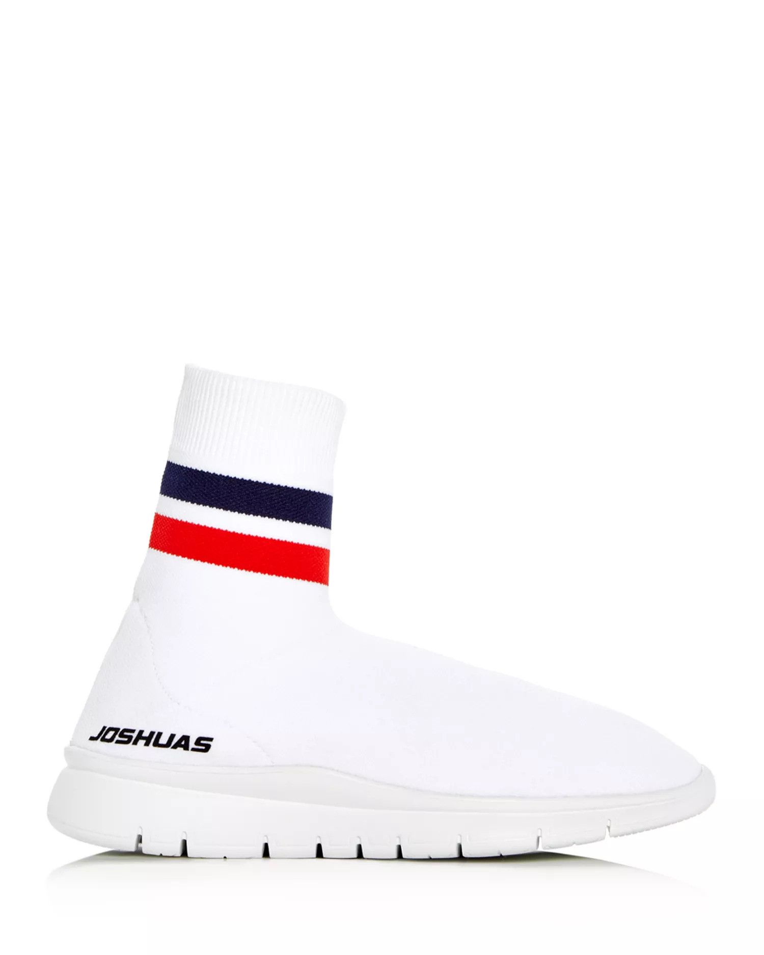 JOSHUA SANDERS Joshua Sanders Jump Stretch Knit High Top Sneakers Size US 7 / EU 40 - 1 Thumbnail