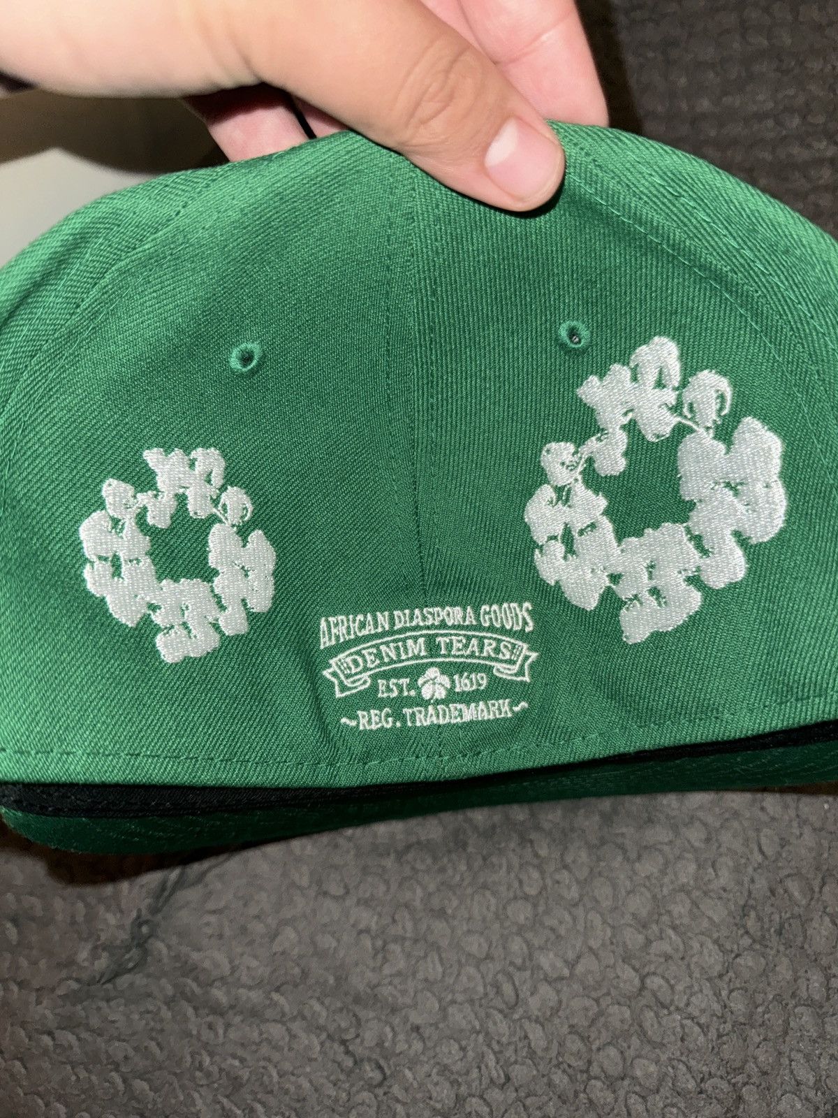 DENIM TEARS × New Era Denim Tears New Era Green Color 7 1/2 Size ONE SIZE - 2 Thumbnail