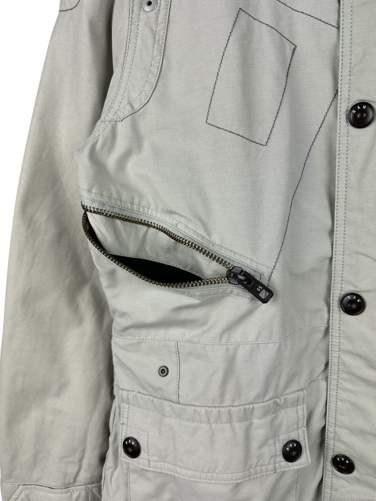 G-Star G-Star Raw Sandhurst Military Multipocket Utility Jacket Size US L / EU 52-54 / 3 - 15 Thumbnail