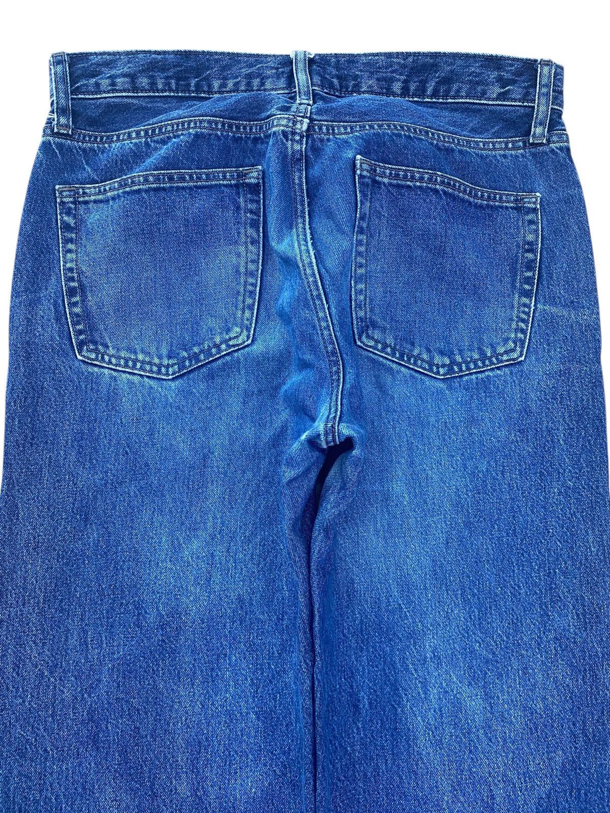 Uniqlo Uniqlo Mud Wash Style Straight Leg Jeans Size US 32 / EU 48 - 4 Thumbnail