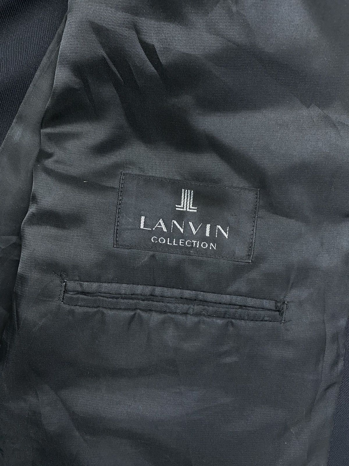 Lanvin Vintage Lanvin Collection Double Button Blazer Size US L / EU 52-54 / 3 - 9 Thumbnail