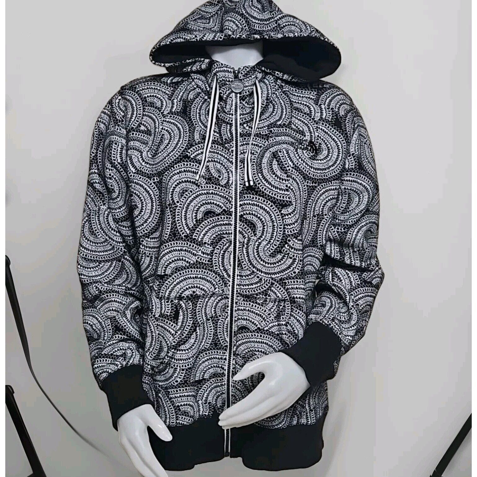 The North Face The North Face Jacket Womens XL Black Polynesian Tattoo Loos Size XL / US 12-14 / IT 48-50 - 1 Thumbnail
