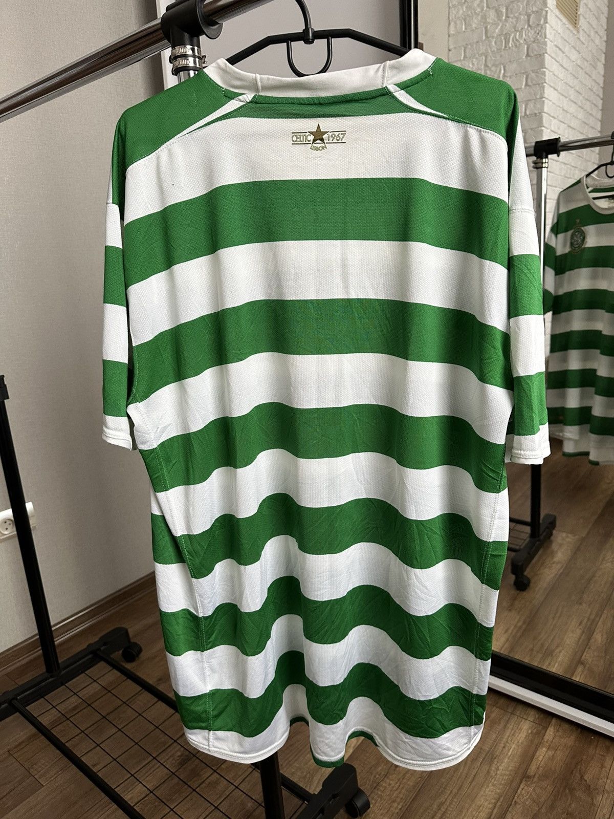 Nike 2007/2008 Nike Celtic Soccer Jersey T-Shirt Vintage Size US XXL / EU 58 / 5 - 4 Thumbnail