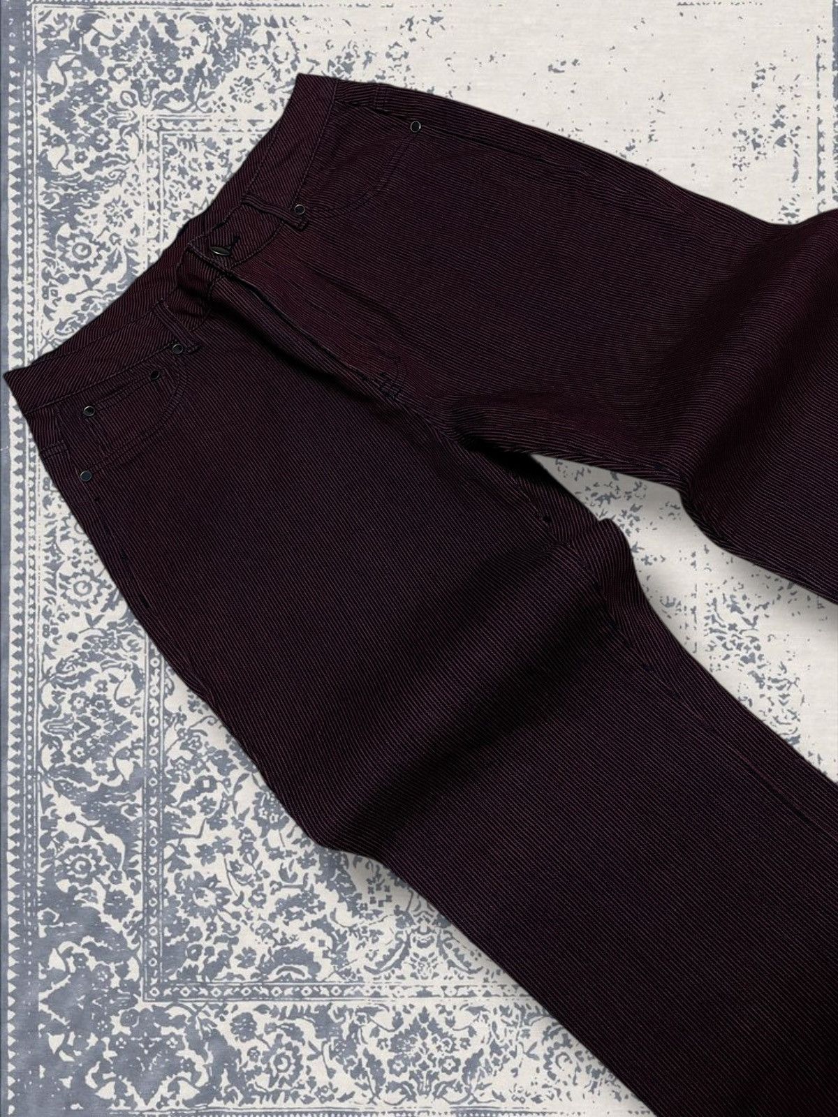 Designer × Japanese Brand × Vintage Vintage Japan Designer Diana Gilman Hickory Classic Denim Size US 29 - 7 Thumbnail