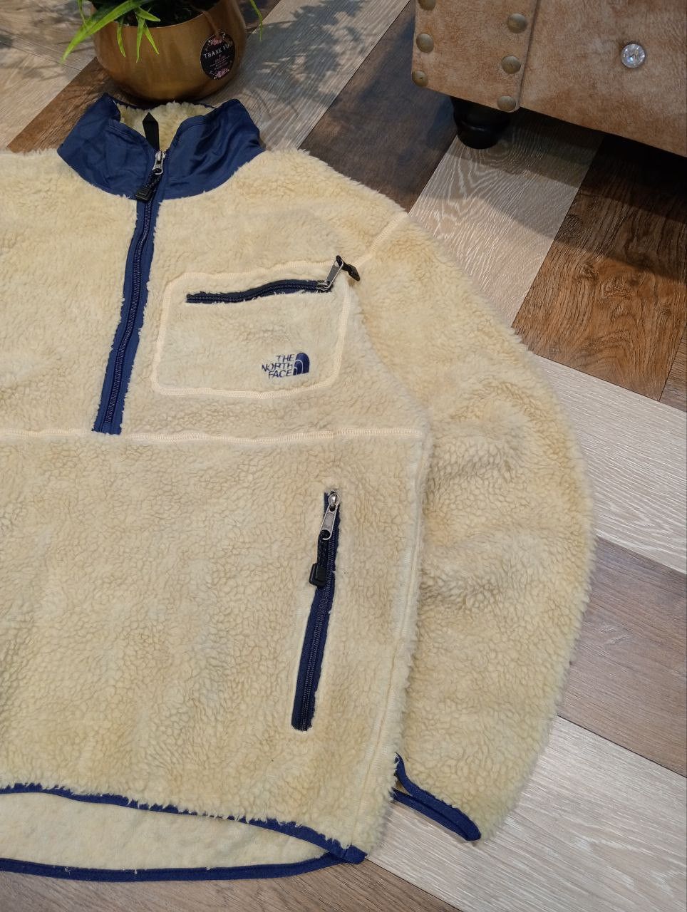 The North Face VINTAGE THE NORTH FACE SHERPA FLEECE HALF ZIPPER JACKET Size US M / EU 48-50 / 2 - 4 Thumbnail