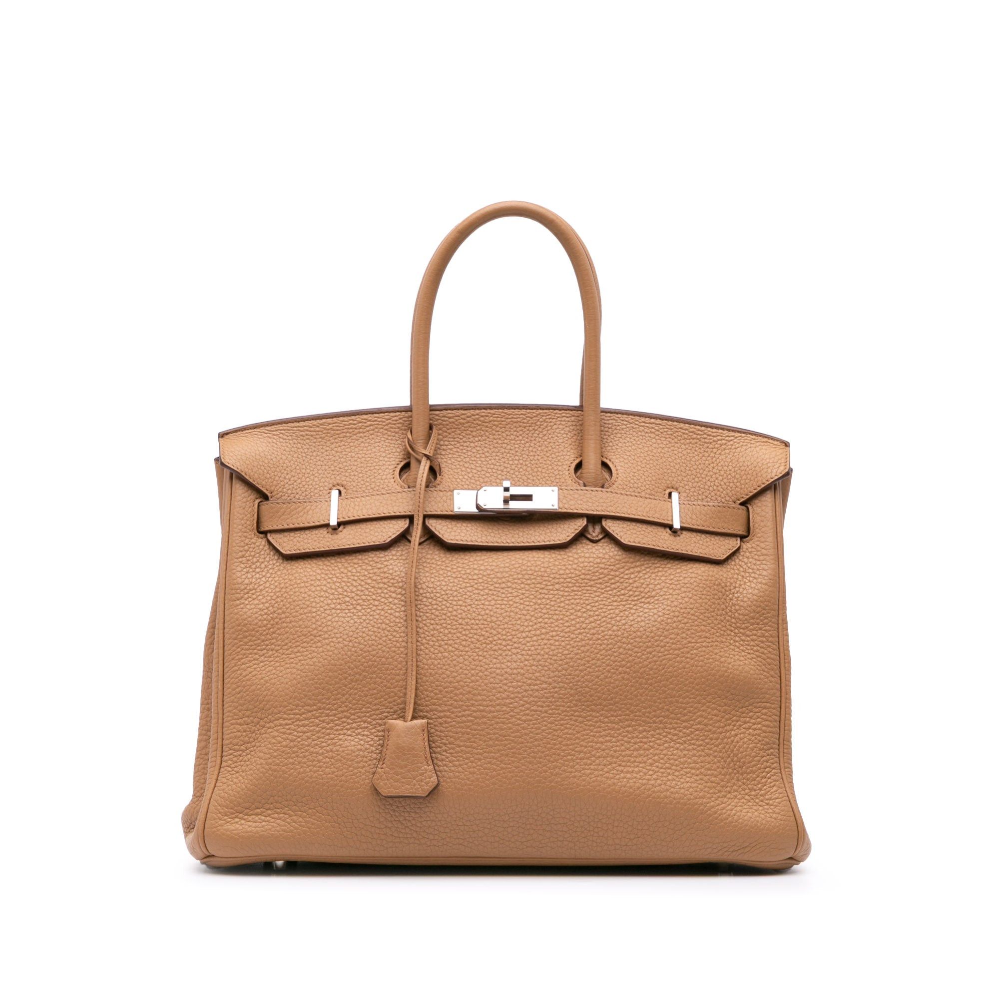 Hermes Hermès Togo Birkin Retourne 35 Brown Size ONE SIZE - 1 Thumbnail