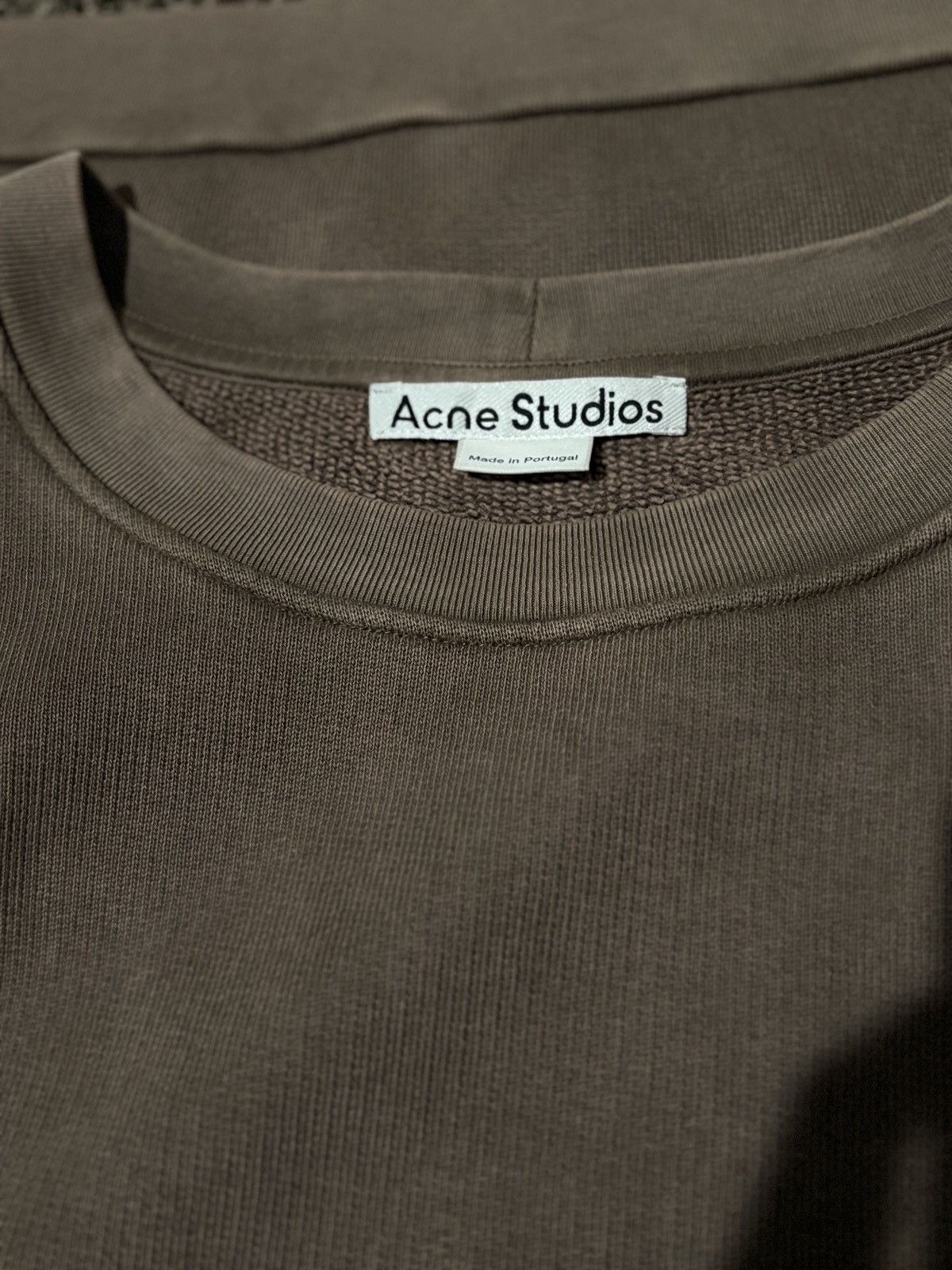 Acne Studios Acne Studios Brown Logo Patch Sweatshirt Crewneck Size US M / EU 48-50 / 2 - 11 Thumbnail
