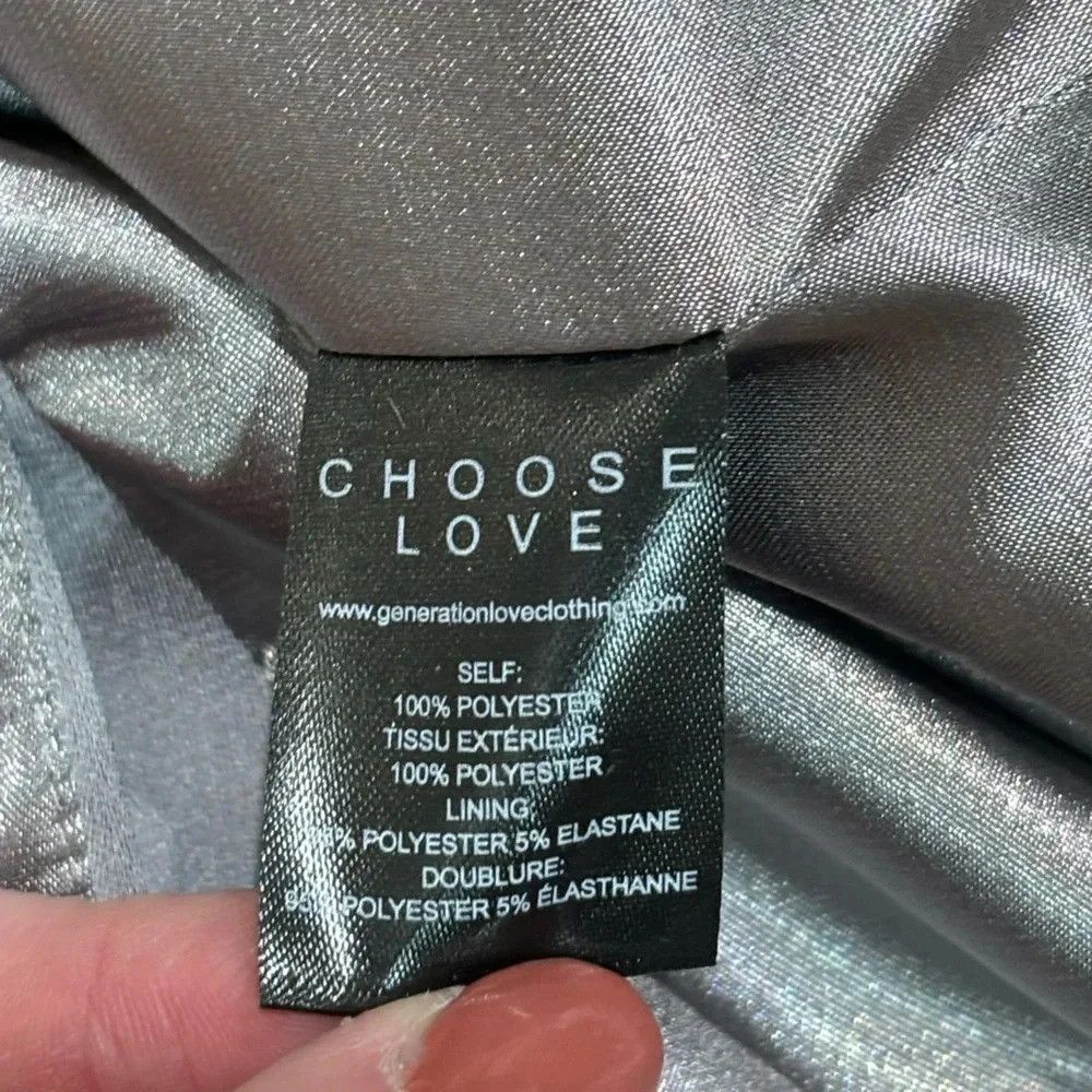 Generation Love Rochouse Satin Blazer NWT Size M / US 6-8 / IT 42-44 - 6 Thumbnail