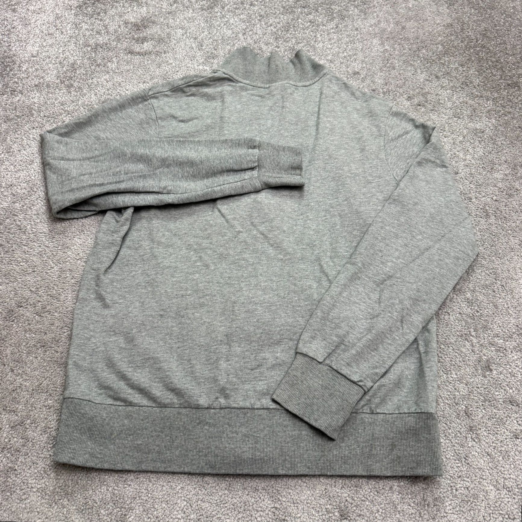 Nike Nike Athletic Dept Sweatshirt Men's 2XL Gray Full Zip Graphic Cotton Activewear Size US XXL / EU 58 / 5 - 2 Thumbnail