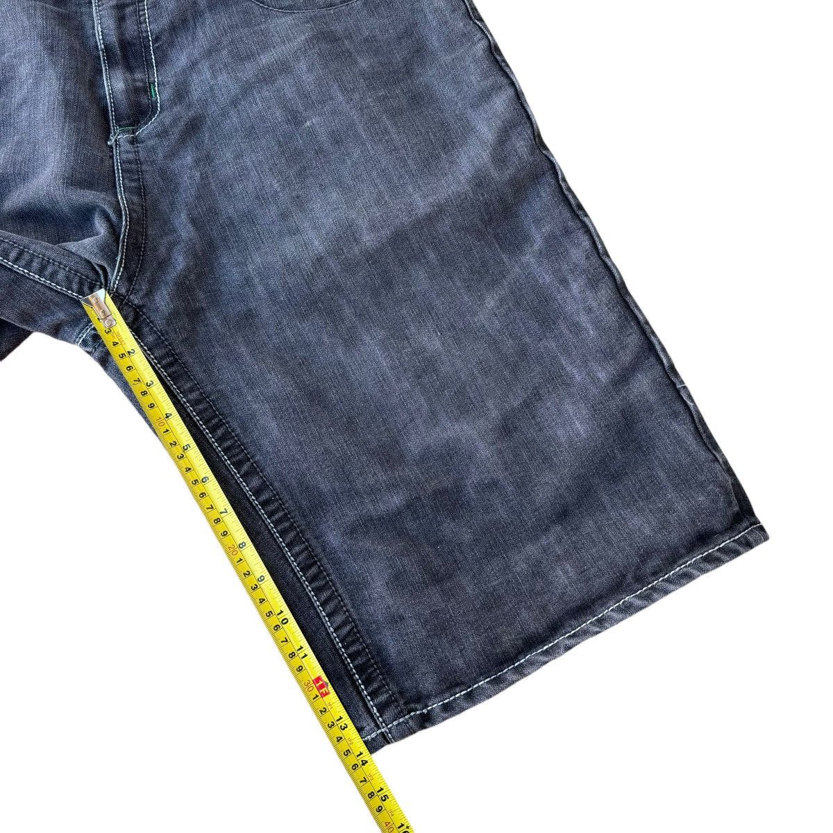 Southpole × Vintage Baggy Southpole Green Stiching Y2K Jorts Loose Shorts Skate Size US 36 / EU 52 - 10 Thumbnail