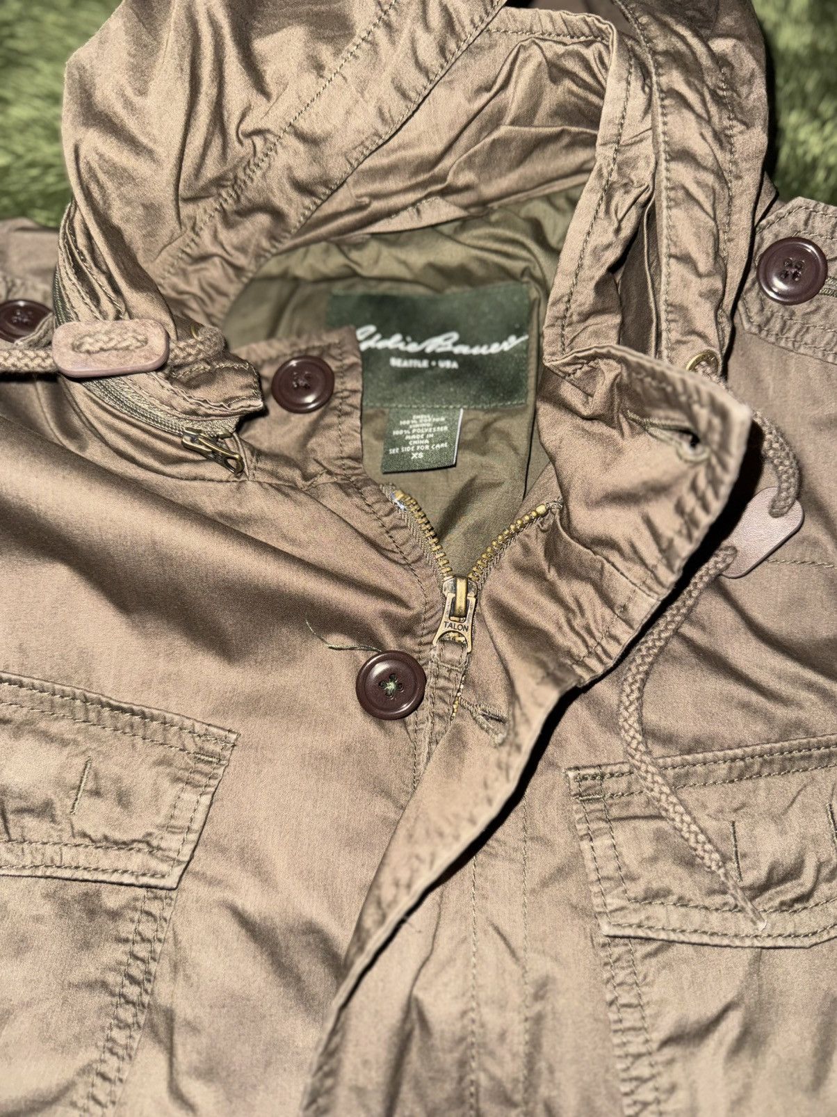 Eddie Bauer VTG Eddie Bauer USA M-65 Field Jacket Talon Zip Size US XS / EU 42 / 0 - 3 Thumbnail