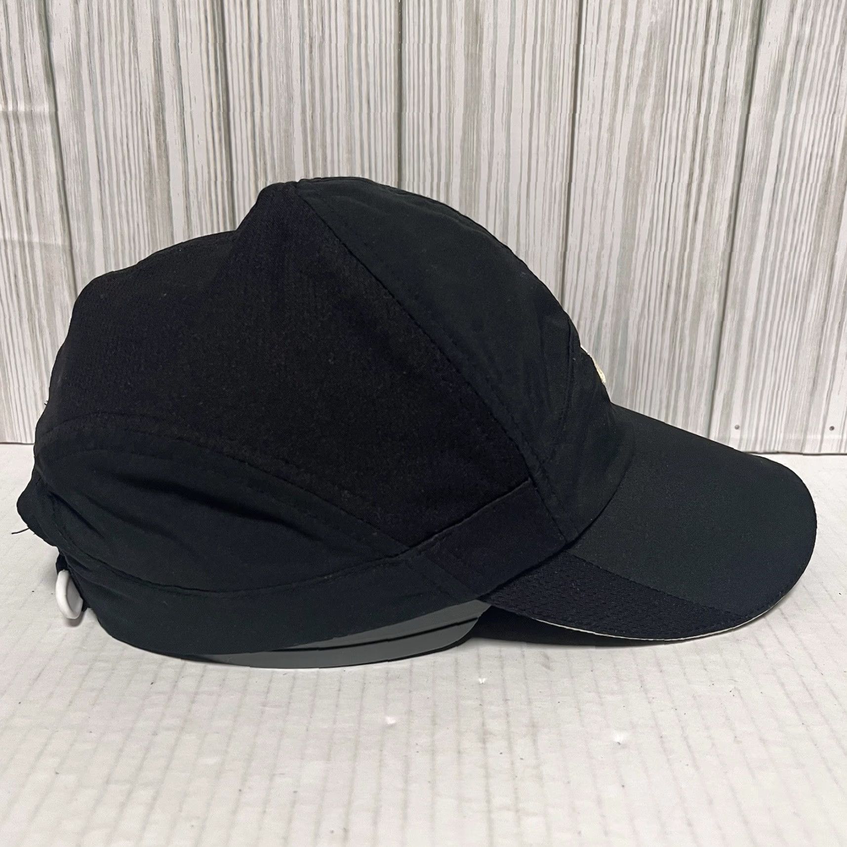 Nike Nike Hat Cap Strap Back Black Panel Tailwind Featherlight Tennis Pickleball Mens Adjustable Black Baseball Cap Logo (Men) Size ONE SIZE - 6 Thumbnail