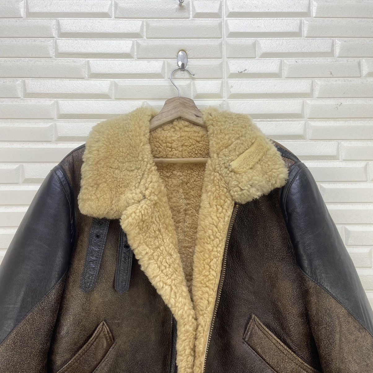 Golden Bear Vintage Golden Bear B 3 Military Sherling Sheepskin Coat Size US S / EU 44-46 / 1 - 11 Thumbnail