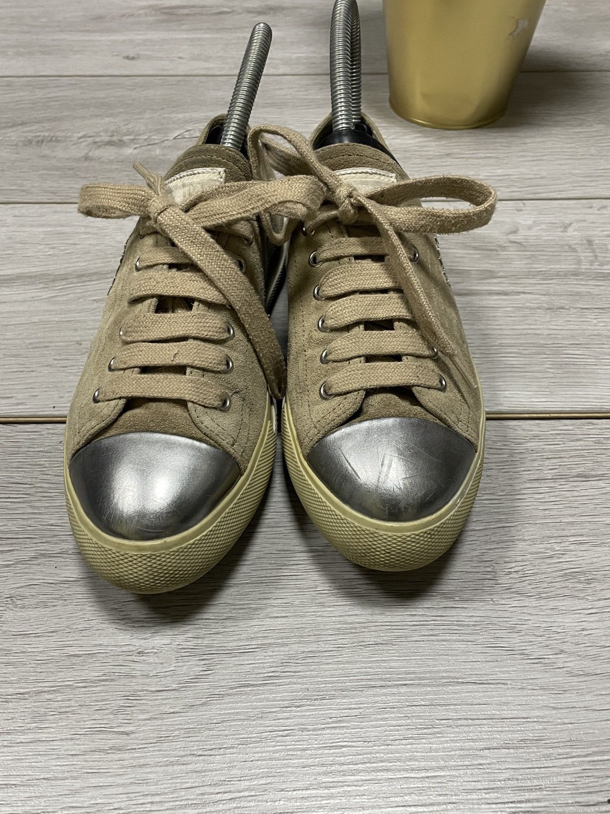 Prada Prada leather sneakers Size US 6.5 / IT 36.5 - 7 Thumbnail