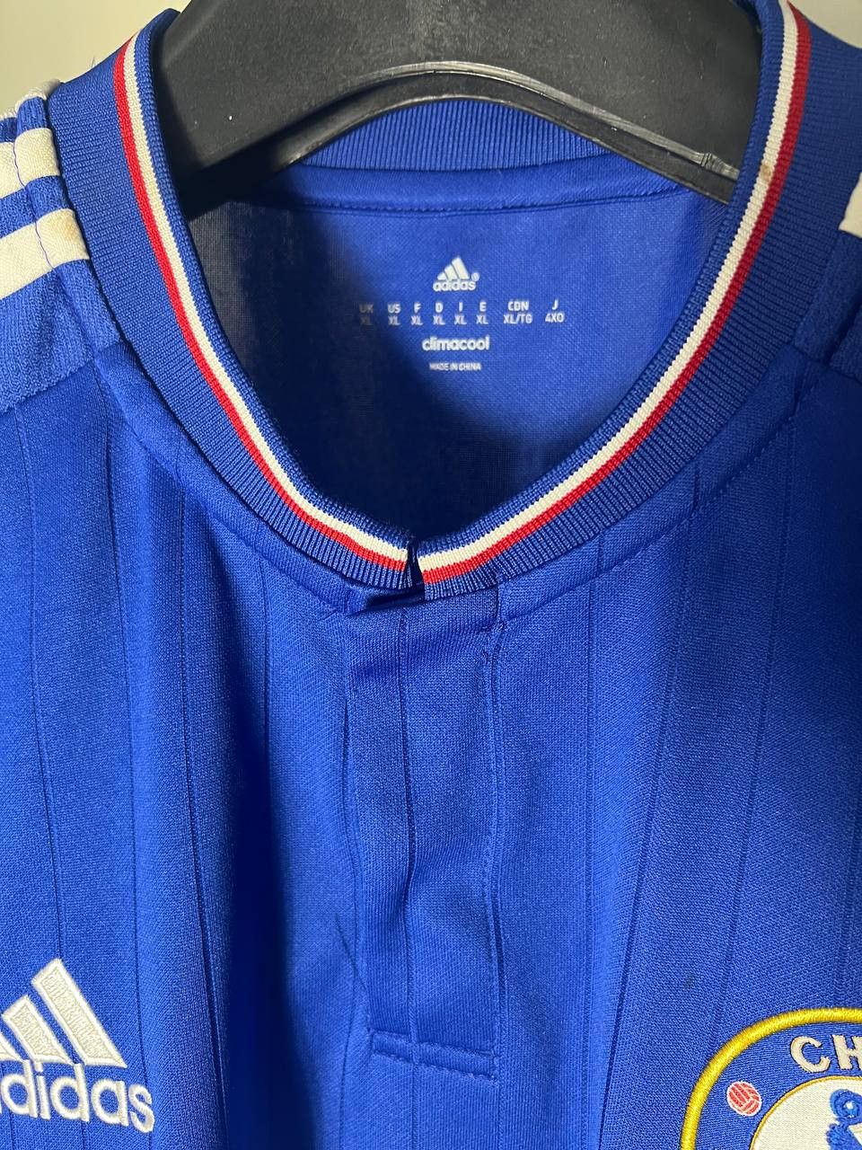 Adidas VINTAGE ADIDAS FC CHELSEA LONDON ENGLAND SOCCER JERSEY RETRO Size US XL / EU 56 / 4 - 7 Thumbnail
